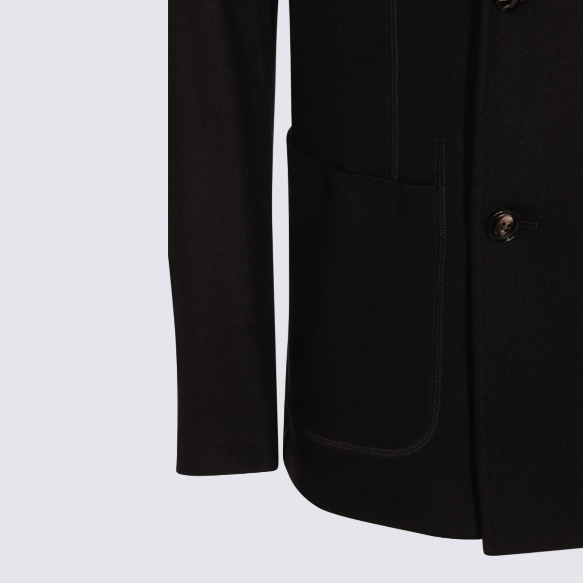 テーラードジャケット GIORGIO ARMANI BLACK CASHMERE BLAZER Giorgio Armani Black Cashmere Blazer | italist