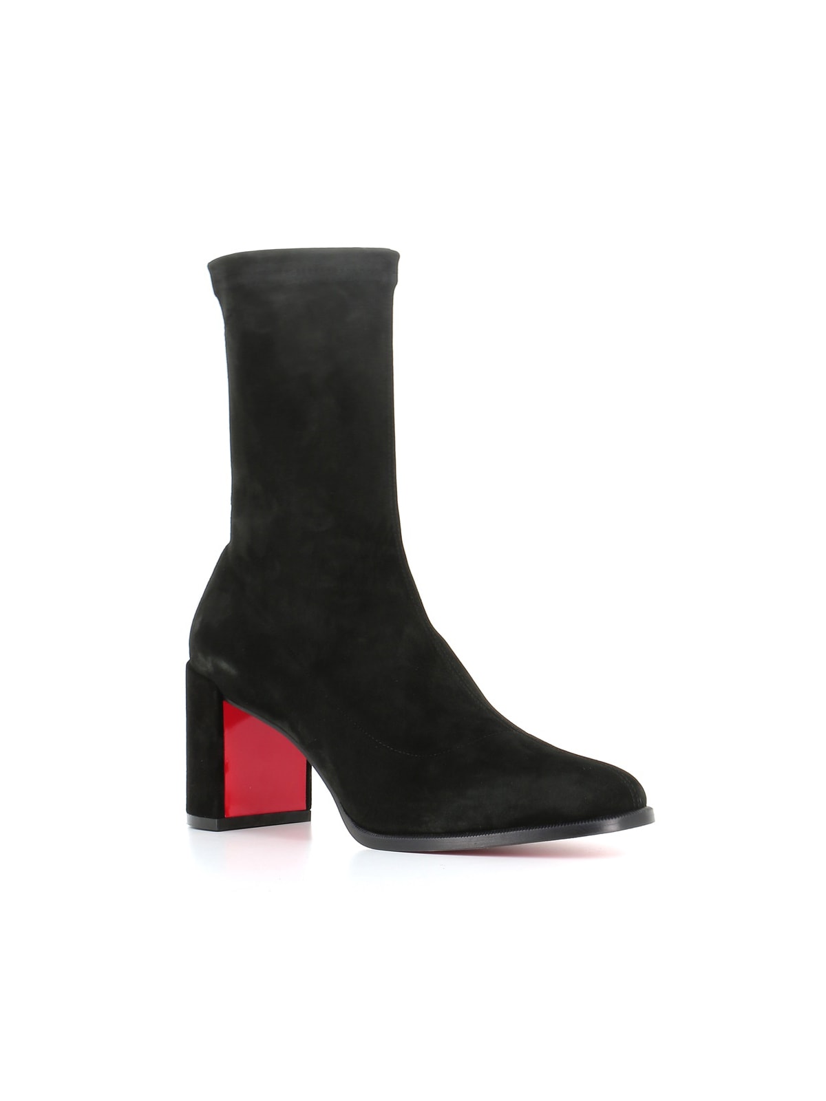 Christian Louboutin Condora Stretch Calfskin Red Sole Booties