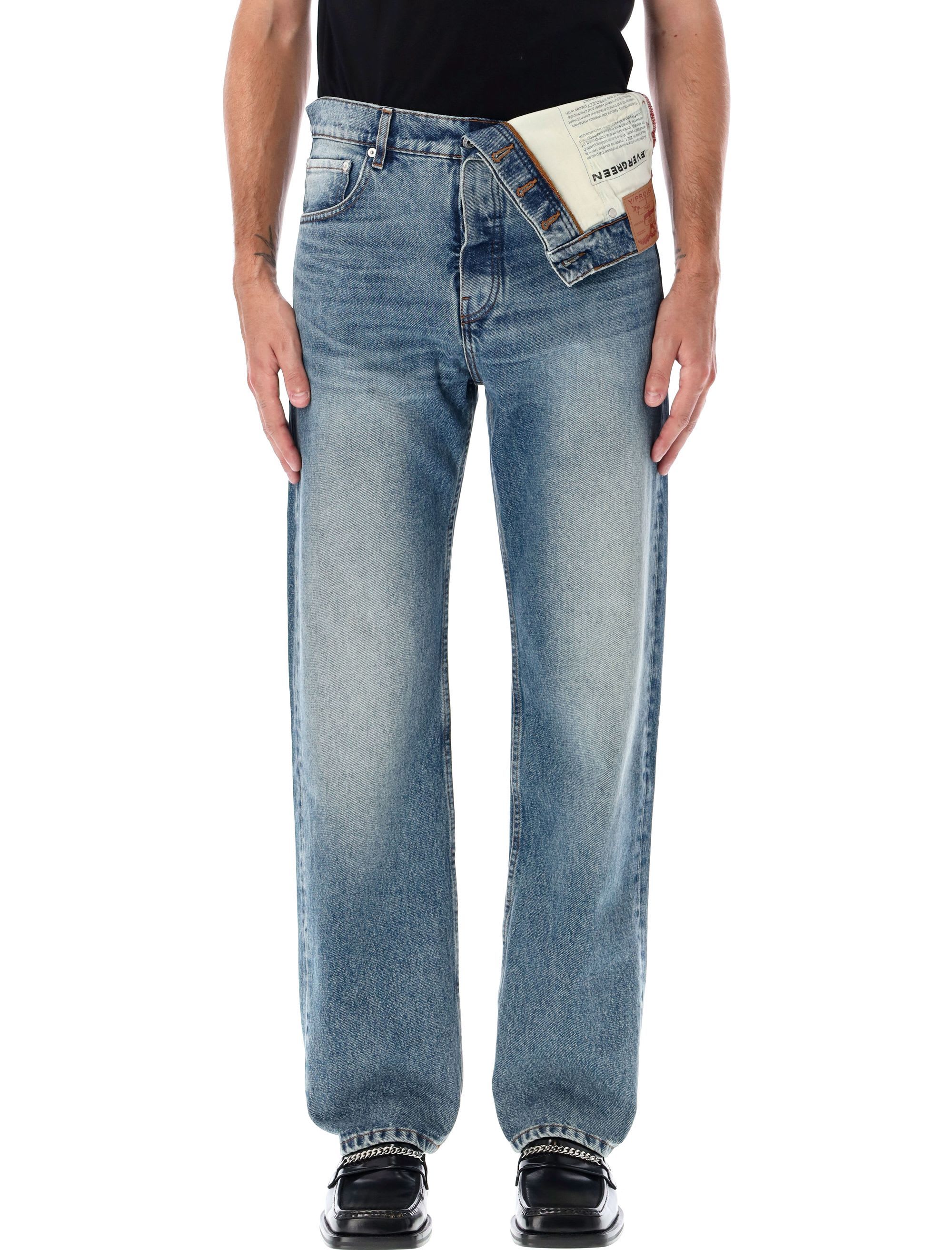 Y/Project Asymmetric Waist Jeans | italist