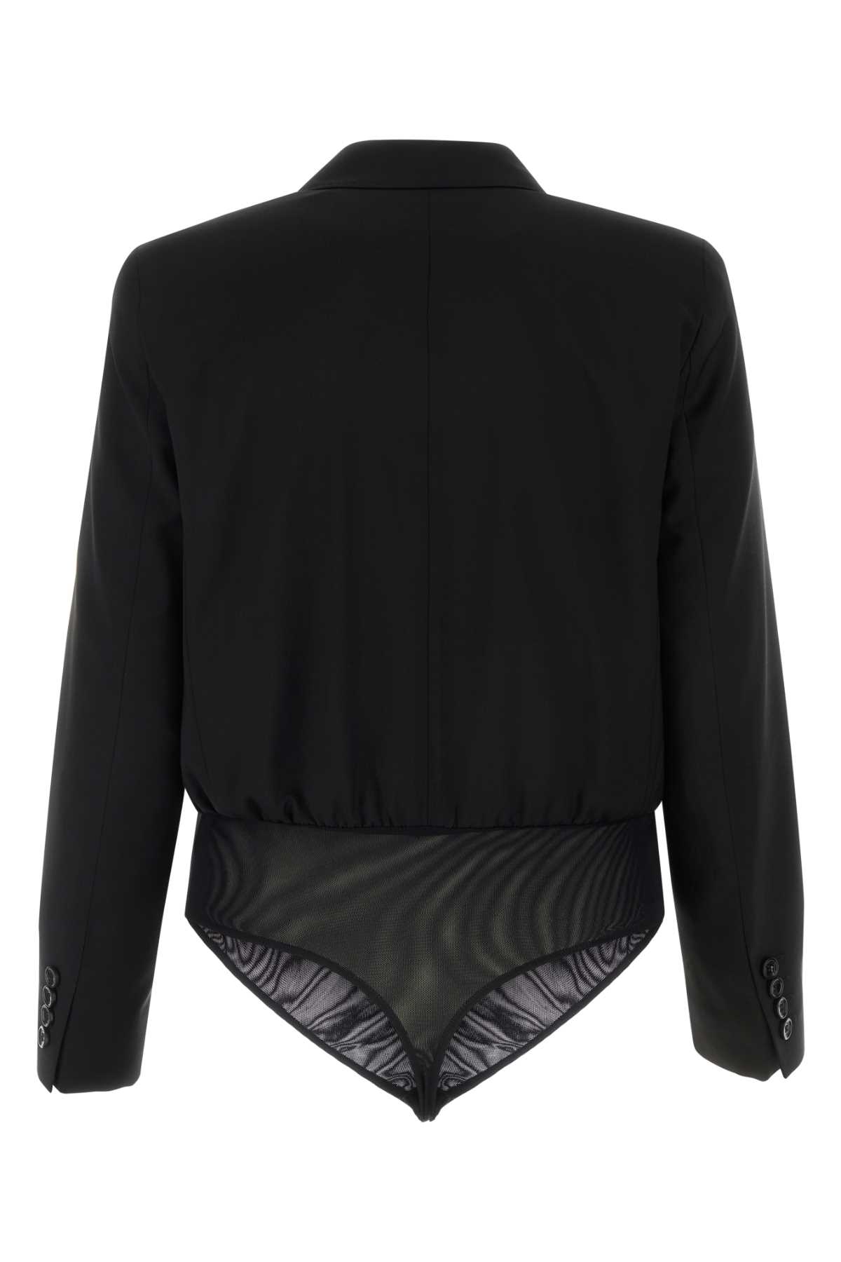 Tシャツ・カットソー MAX MARA Black Wool Mirra Bodysuit Max Mara Black Wool Mirra Bodysuit | italist