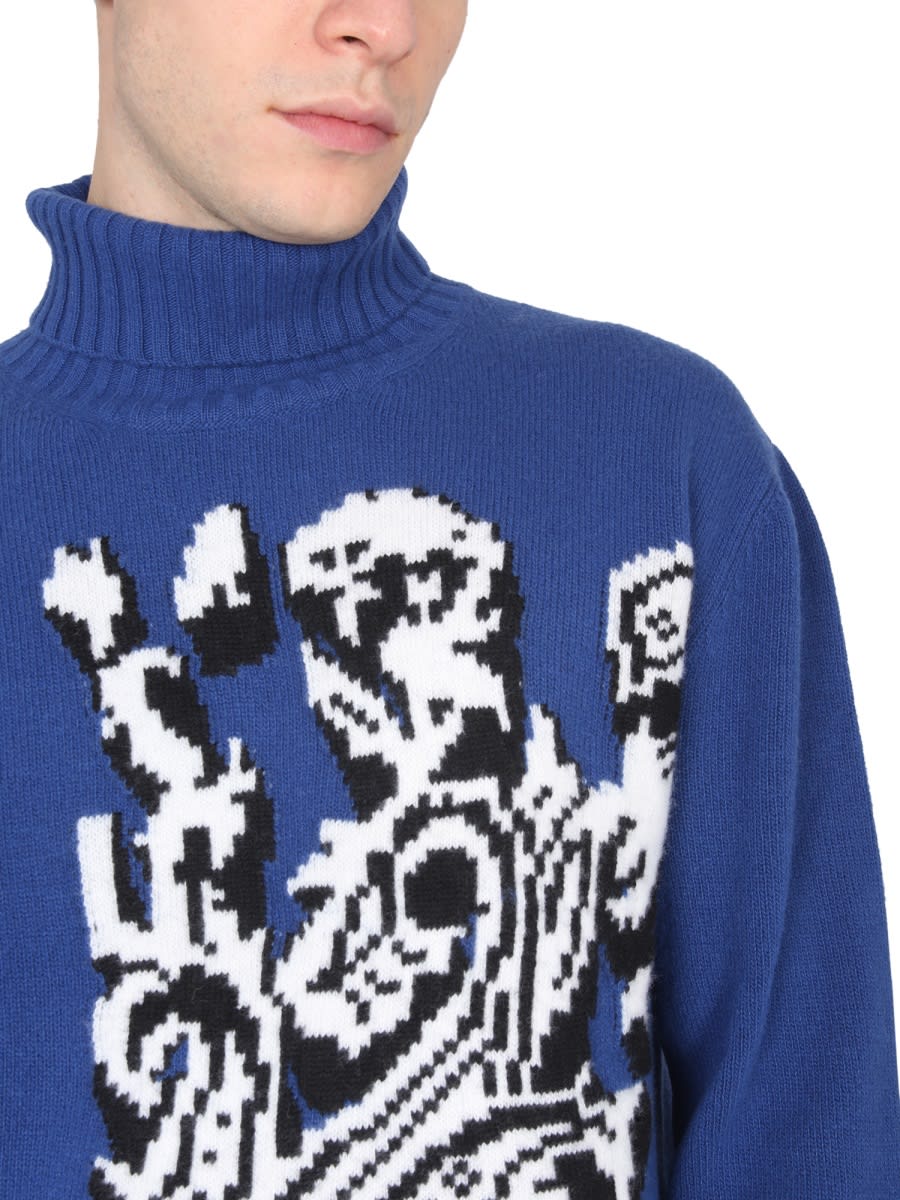 【送料&関税込】Etro Inlaid Jacquard Turtleneck Sweater JACQUARD TURTLENECK SWEATER
