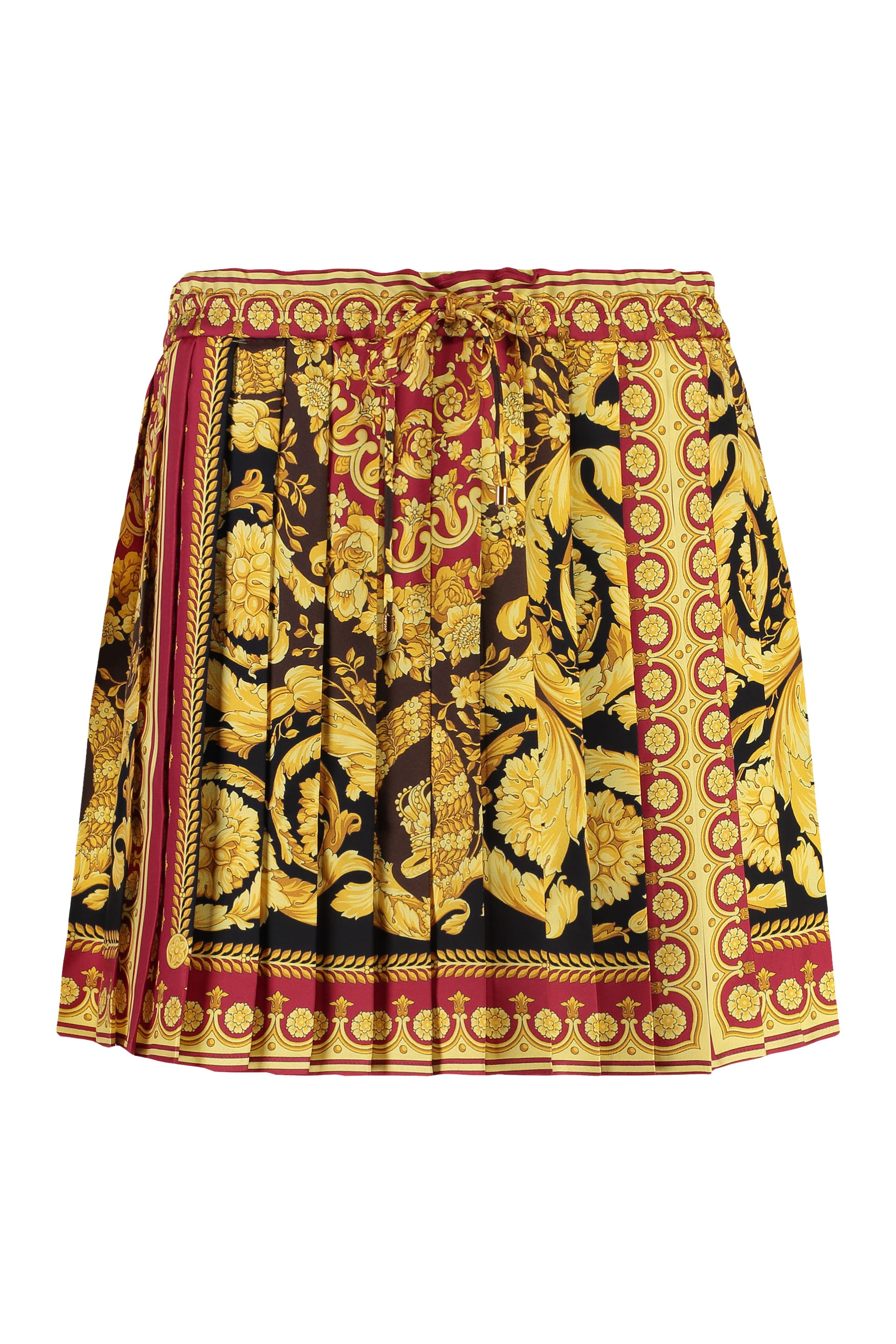 【関税＆送料込み】Versace Printed Silk Skirt Versace Printed Silk Skirt | italist