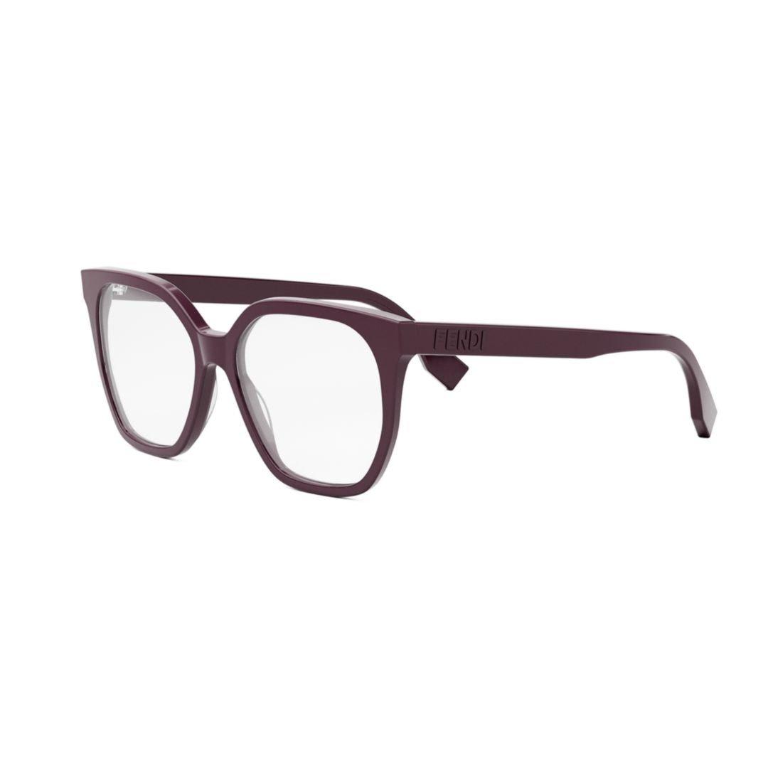 【送料&関税込】Fendi Square Frame Glasses FENDI FE50064I 001 Black Square Glasses - US