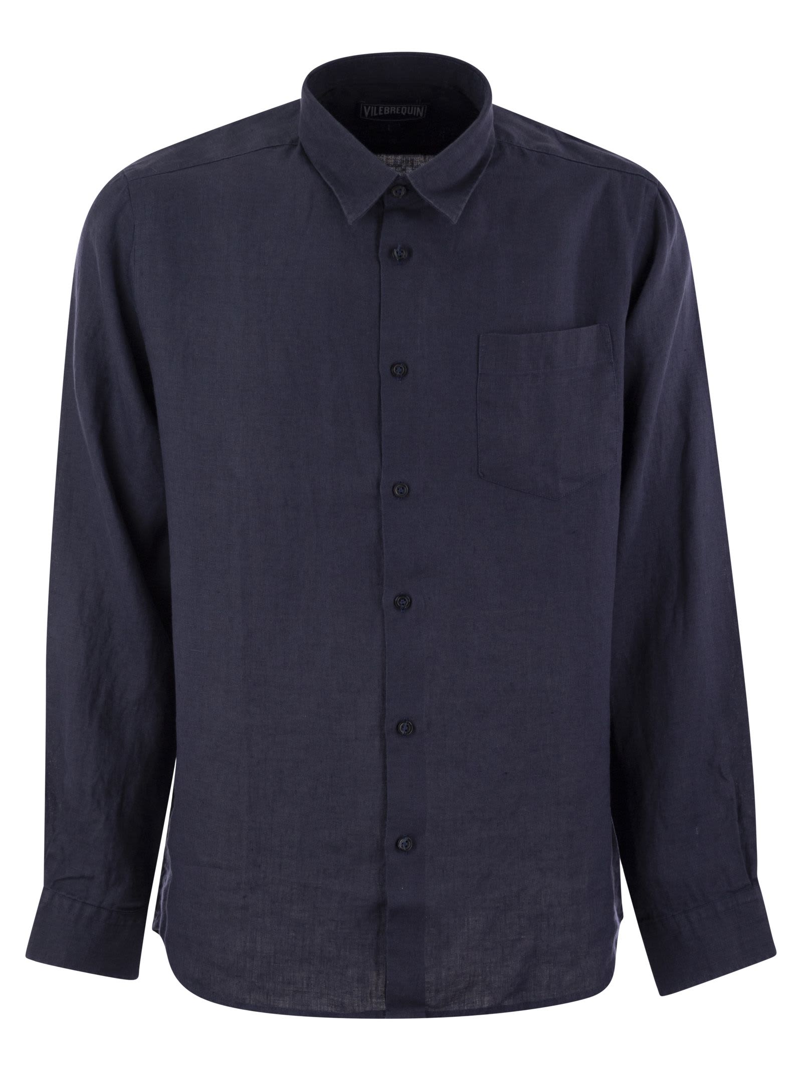 Vilebrequin Long-sleeved Linen Shirt | italist