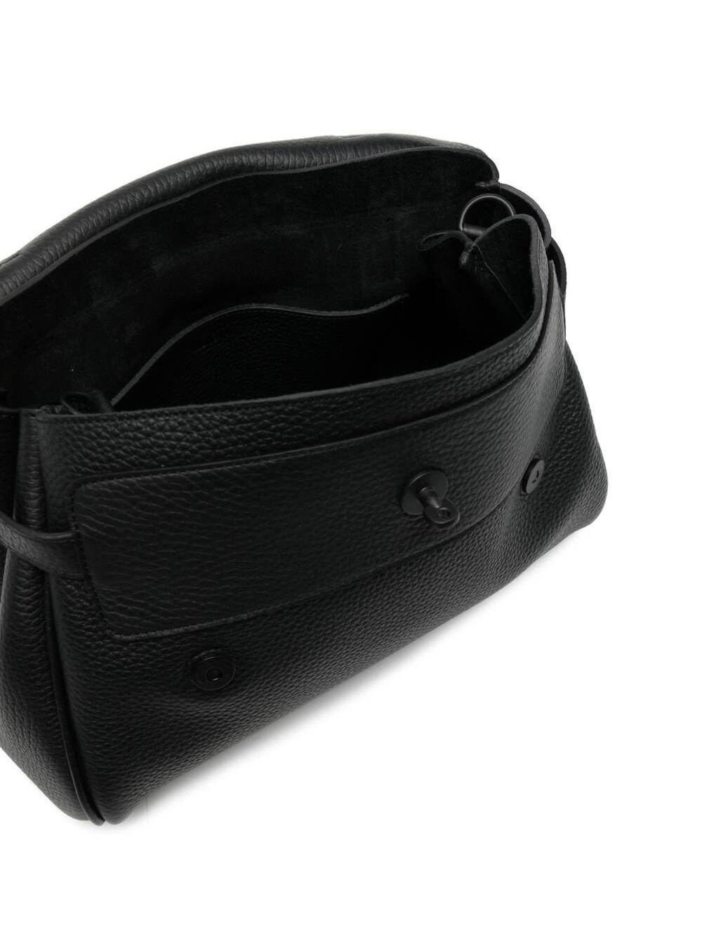 【送料&関税込】Alexa Heavy Black Leather Handbag Mulberry W Alexa Heavy Black Leather Handbag Mulberry Woman | italist