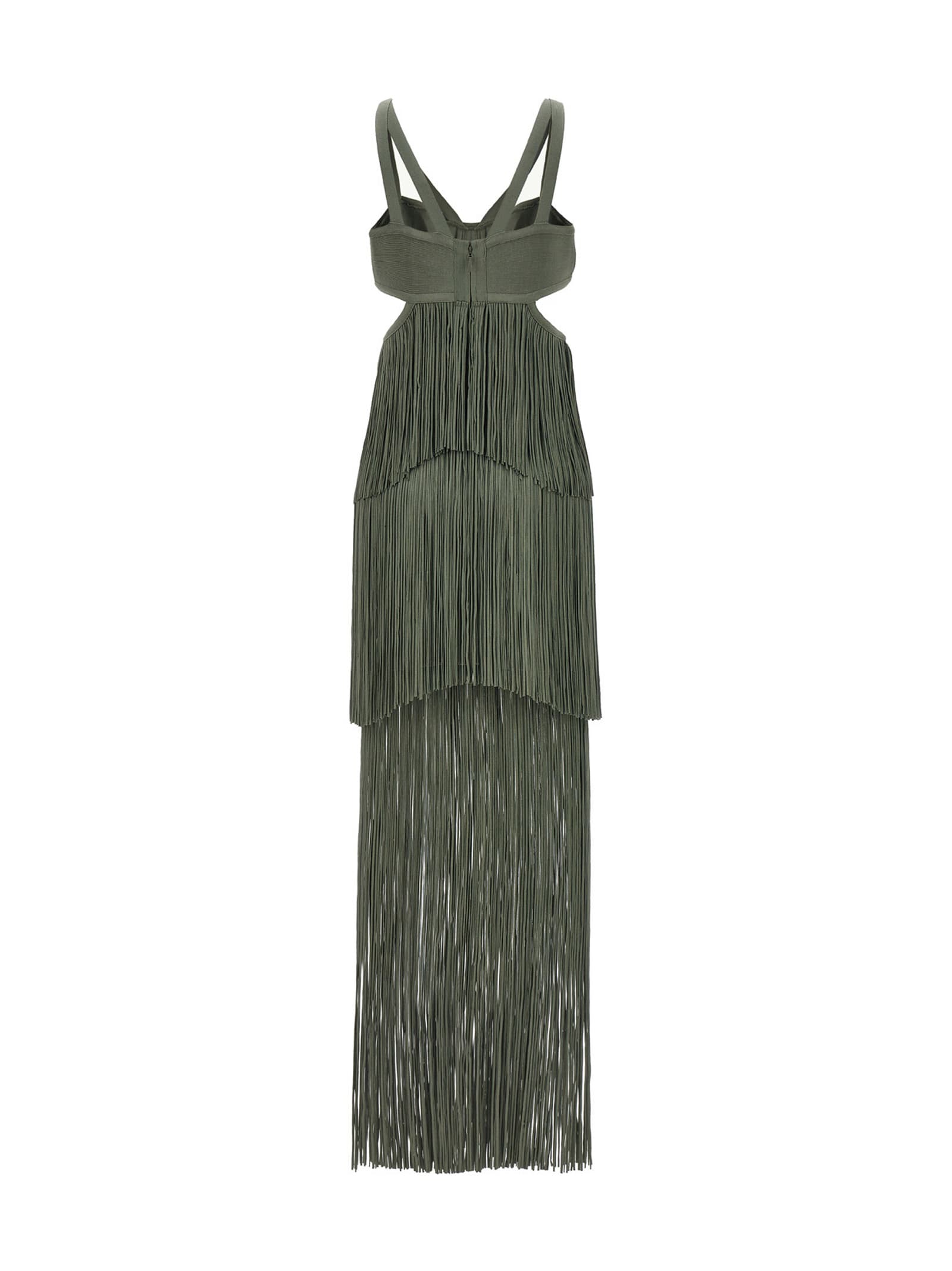 スカート Herve leger 'Strappy Tiered Fringe' dress Hervé Léger 'strappy Tiered Fringe' Dress | italist, ALWAYS