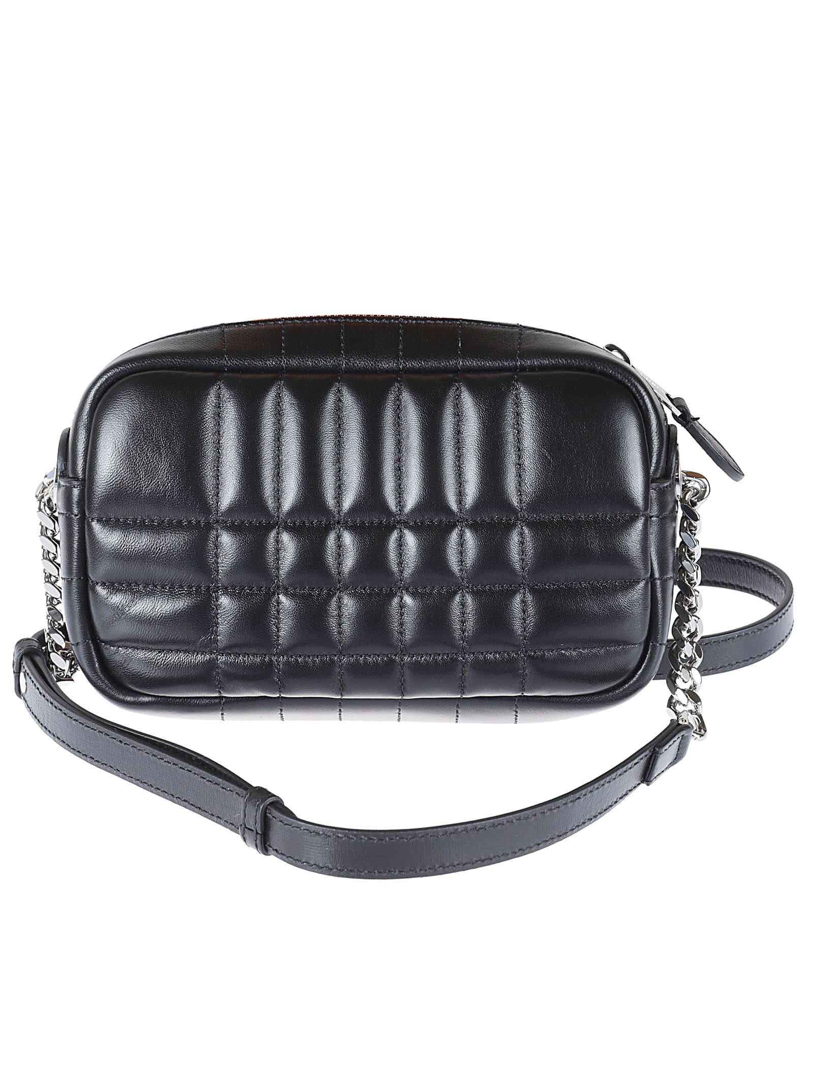【送料&関税込】Burberry Quilted Flap Shoulder Bag Burberry Quilted leather shoulder bag with chain strap | The