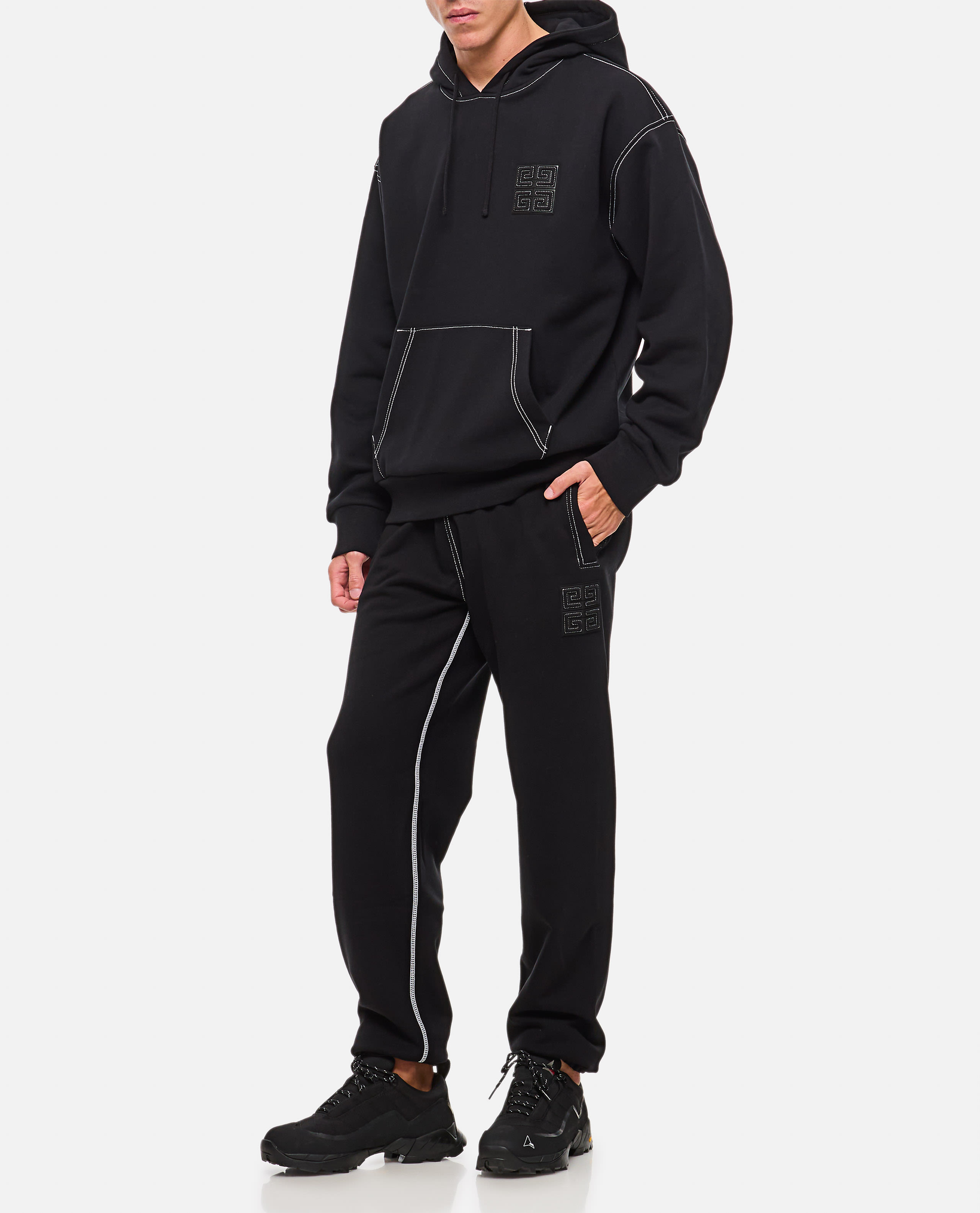 【関税&送料込】Givenchy Slate Cotton Sweatshirt Givenchy Cotton Sweatshirt | Blue | FARFETCH