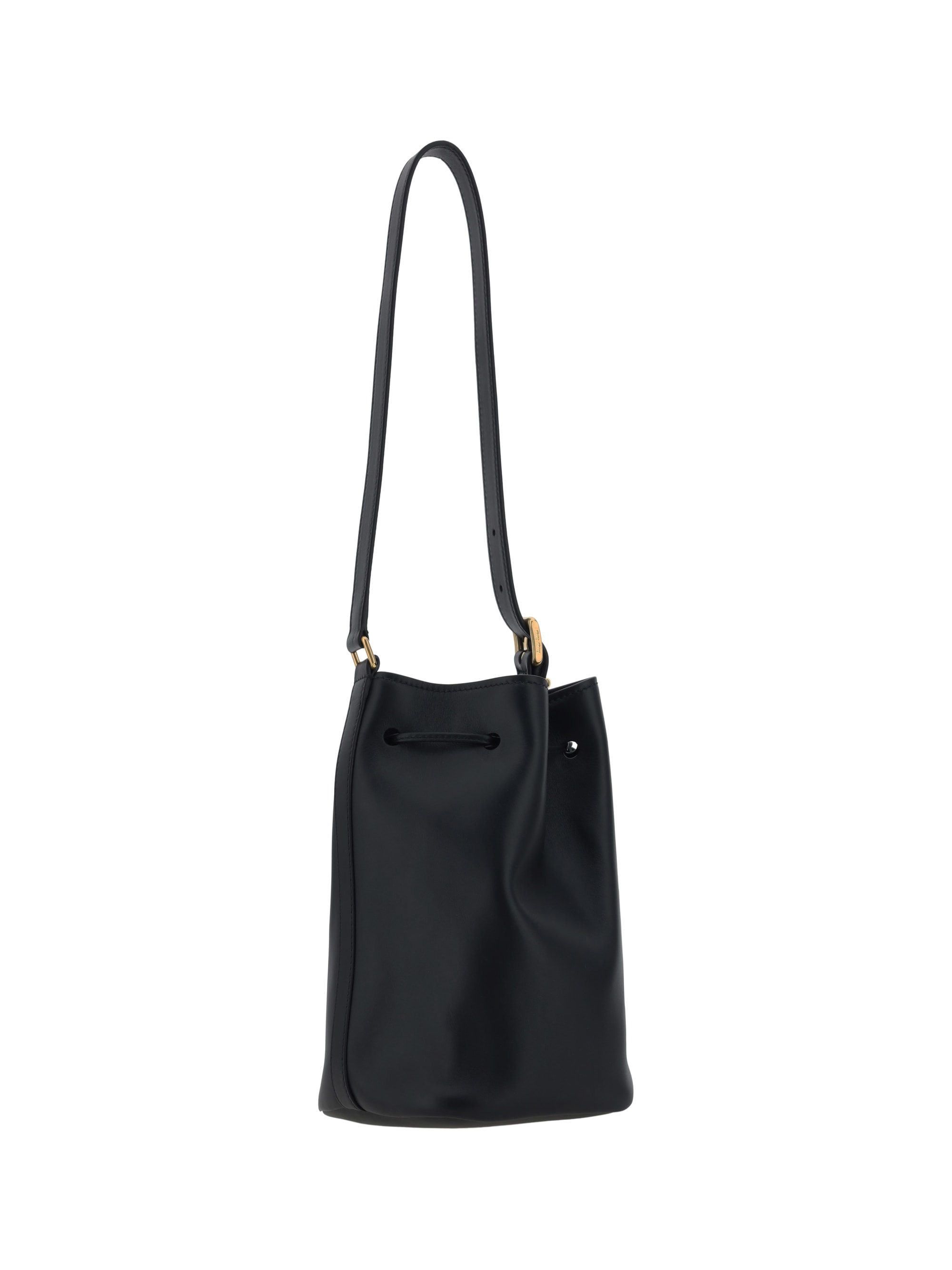 MiuMiu＊Leather bucket bag レザー バケットバッグ＊送料込 ブラック マテラッセレザー バケットバッグ | Miu Miu