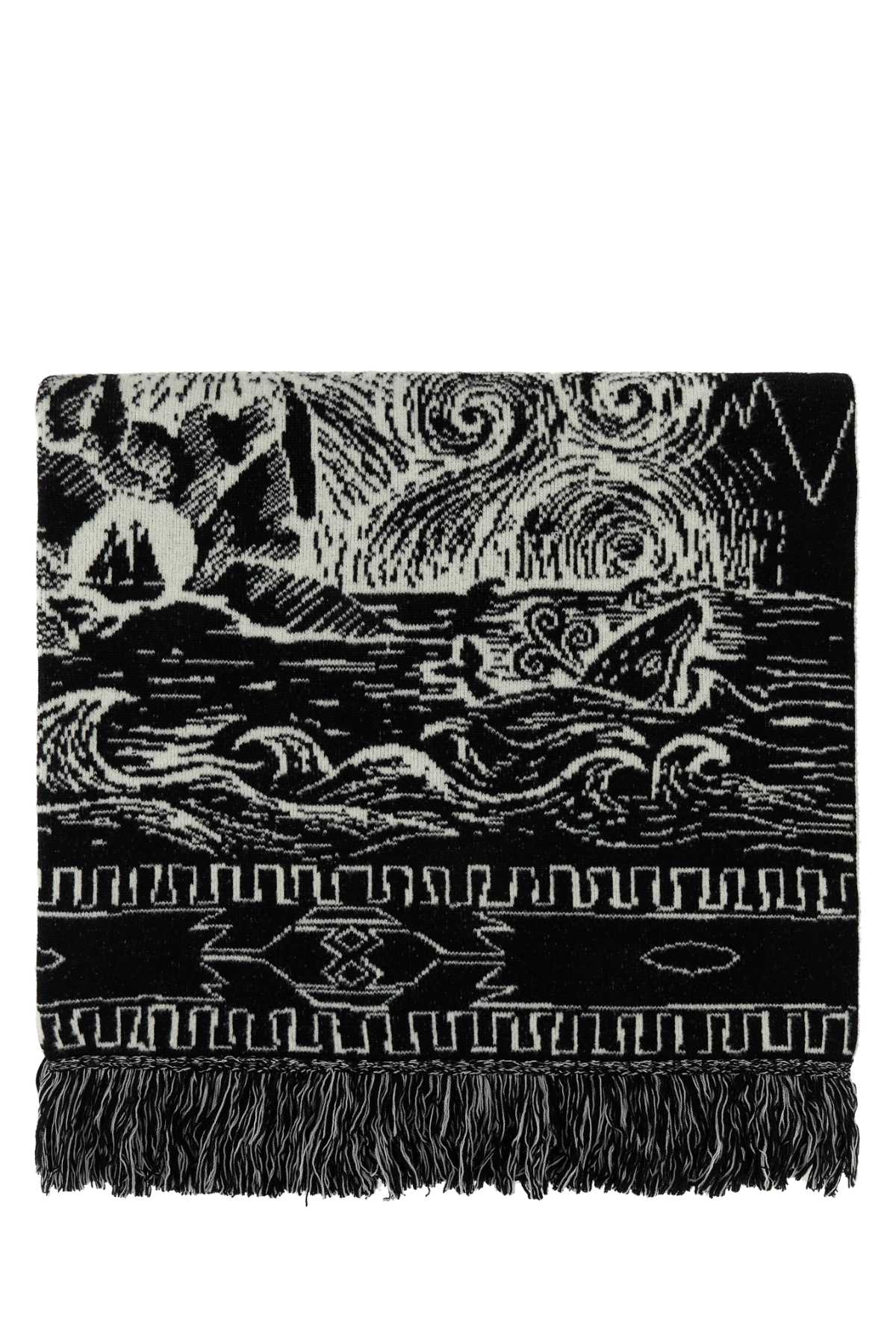 Tシャツ・カットソー ALANUI Embroidered Wool Blend Antarctic Expedition Blanket Alanui Embroidered Wool Blend Antarctic Expedition Blanket