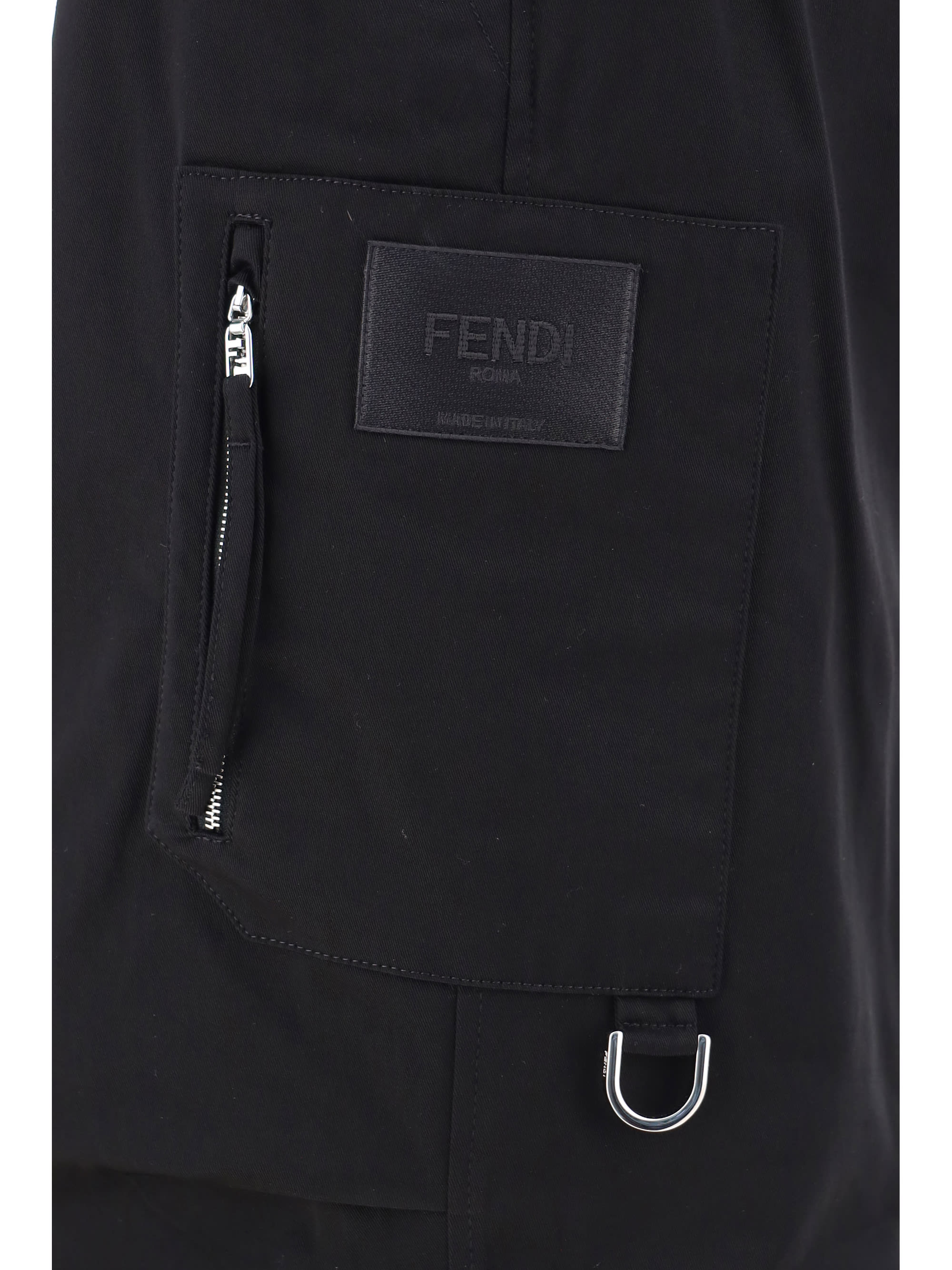 Fendi Gabardine Trousers | italist