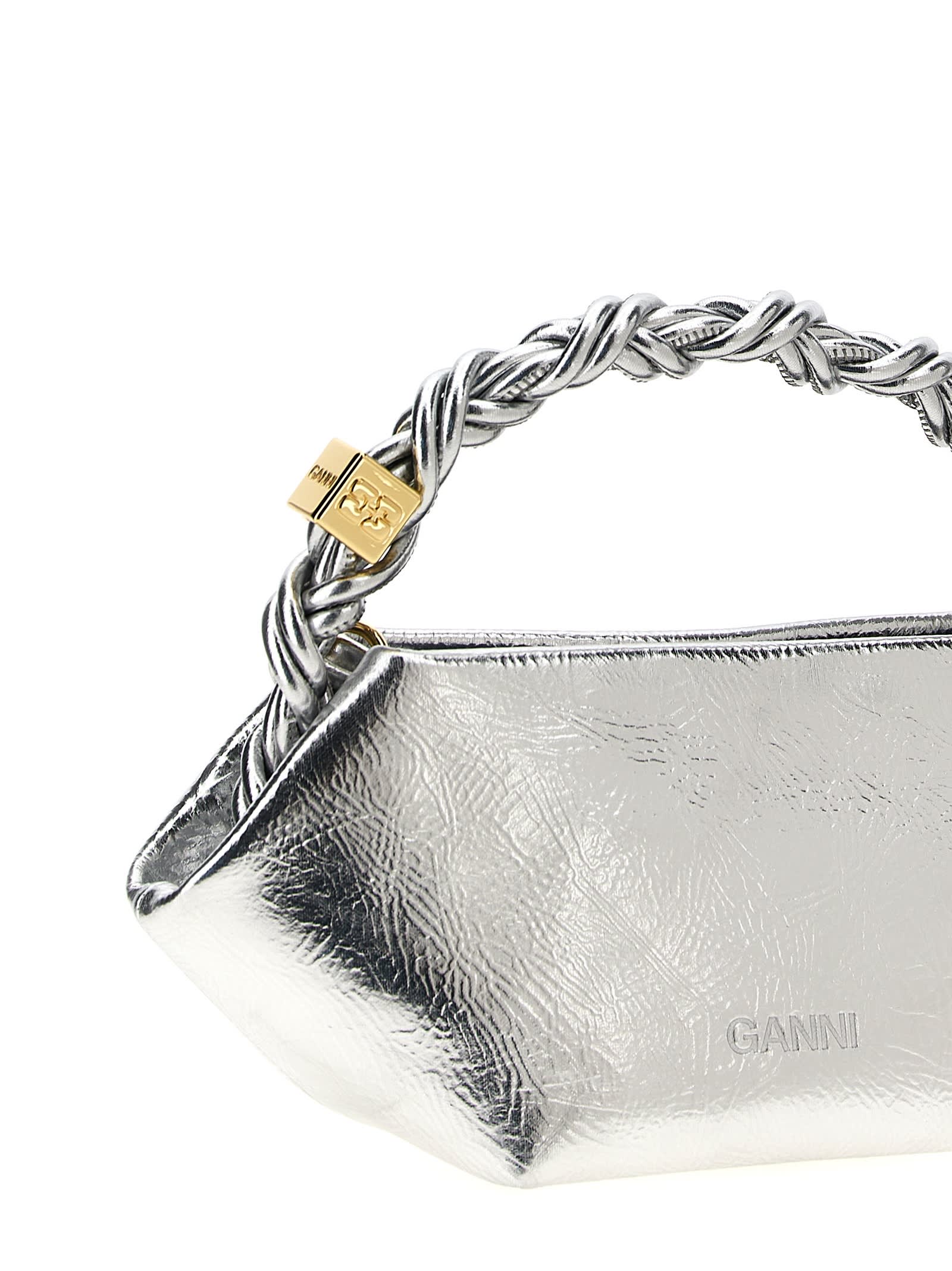 ハンドバッグ GANNI Woman Handbag Silver A6595 018 Silver Silver Mini GANNI Bou Bag | GANNI US