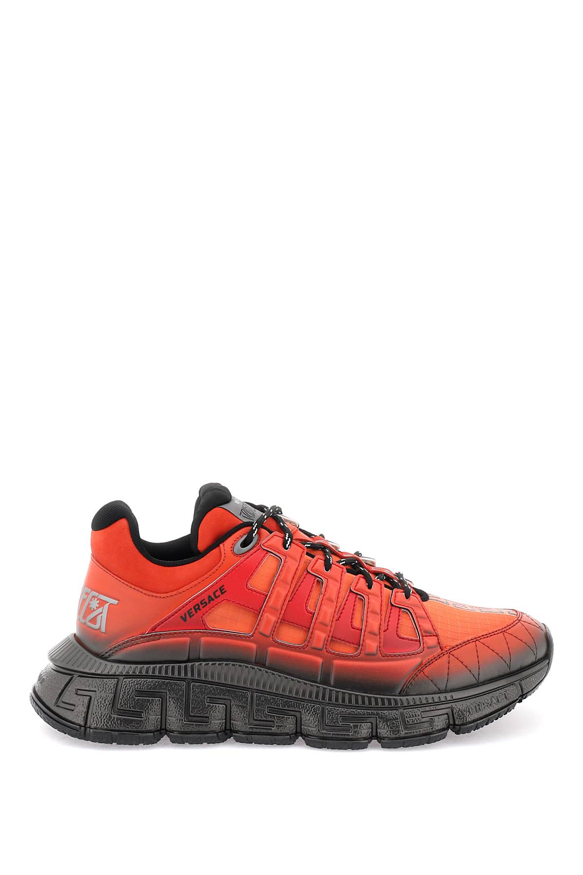 【Versace】TRIGRECA グレカロゴ スニーカー【送料関税込】 Trigreca Sneakers Black | VERSACE