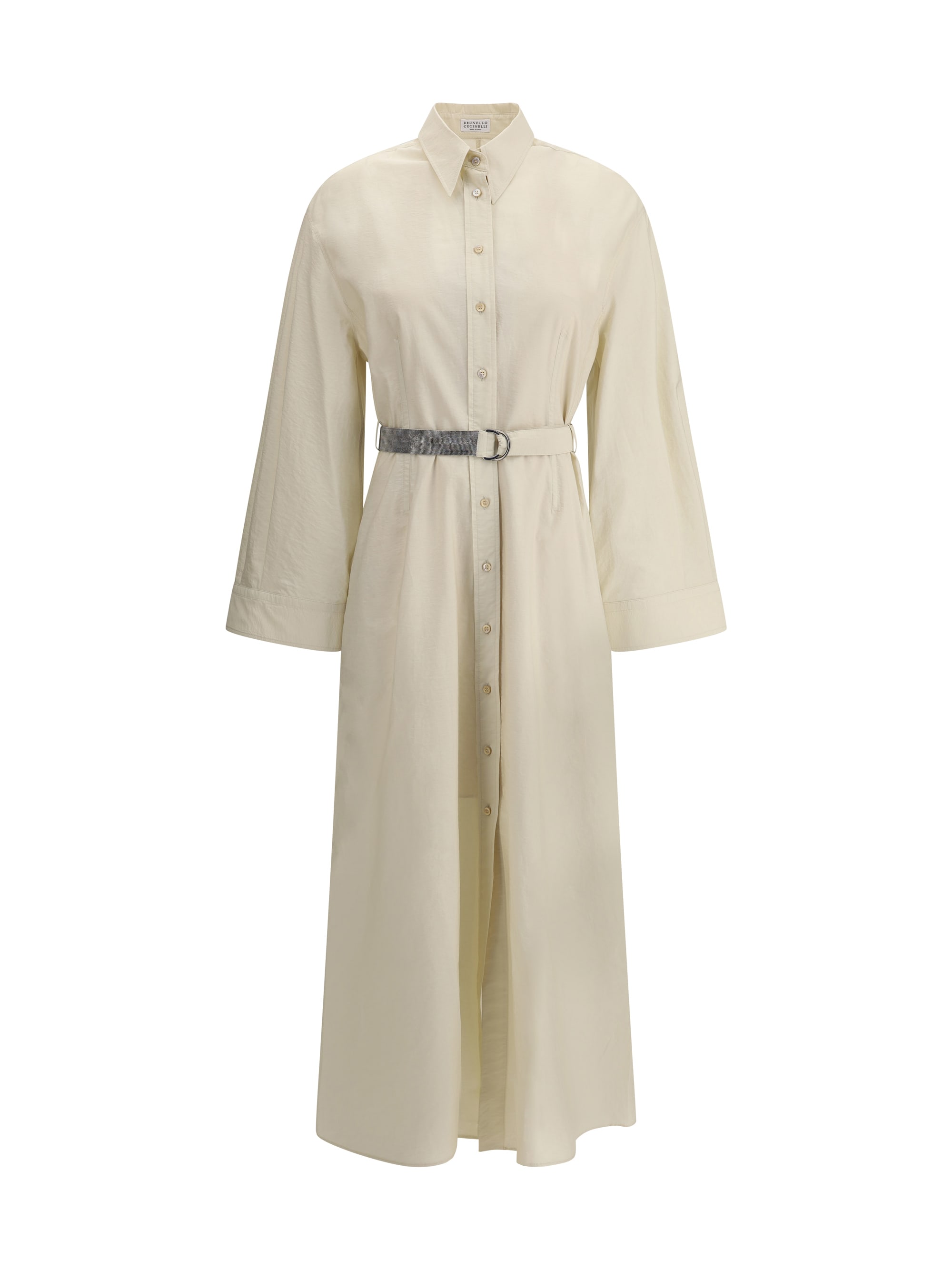 【送料&関税込】Brunello Cucinelli Long Cotton Dress Brunello Cucinelli Cotton Long Dress | italist