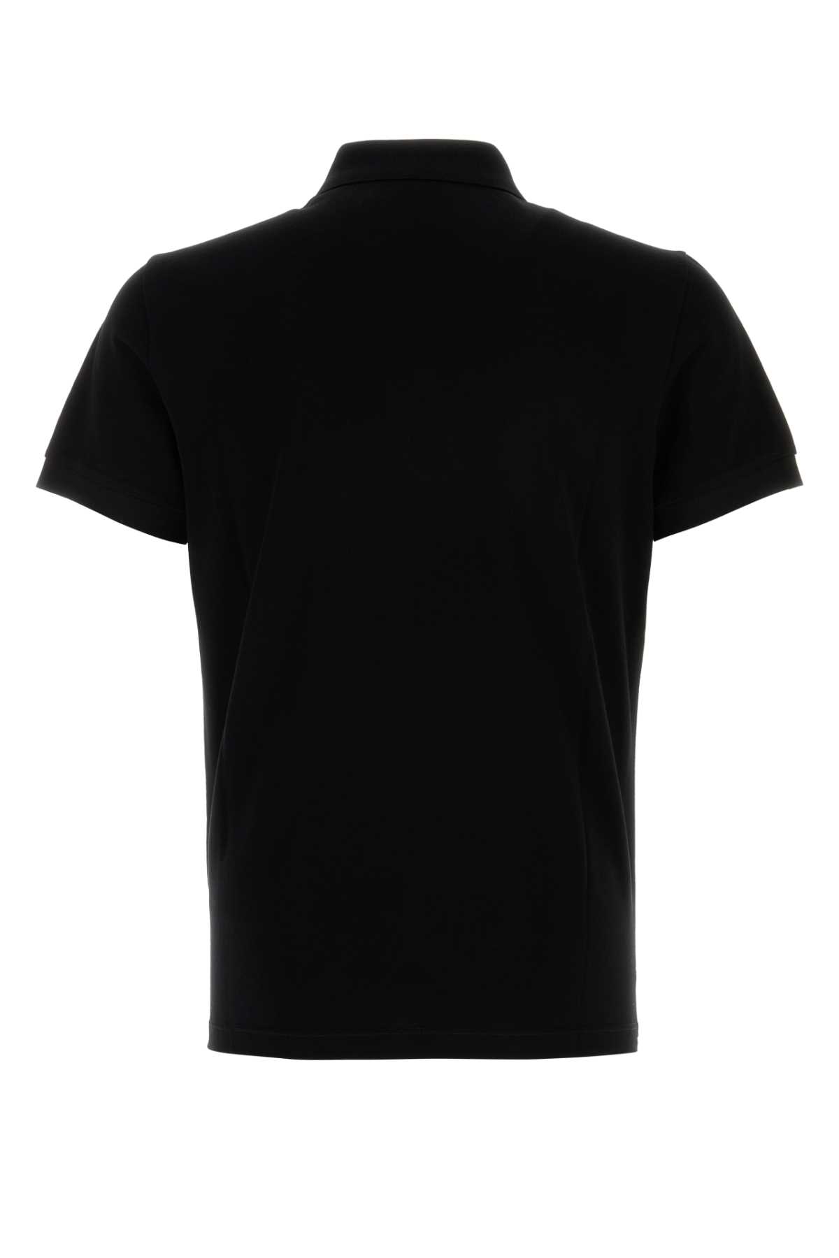 Tシャツ・カットソー FENDI SS25 Dark blue piquet polo shirt (FY0985AUA5 F0QB0) FENDI SS25 Dark blue piquet polo shirt (FY0985AUA5 F0QB0
