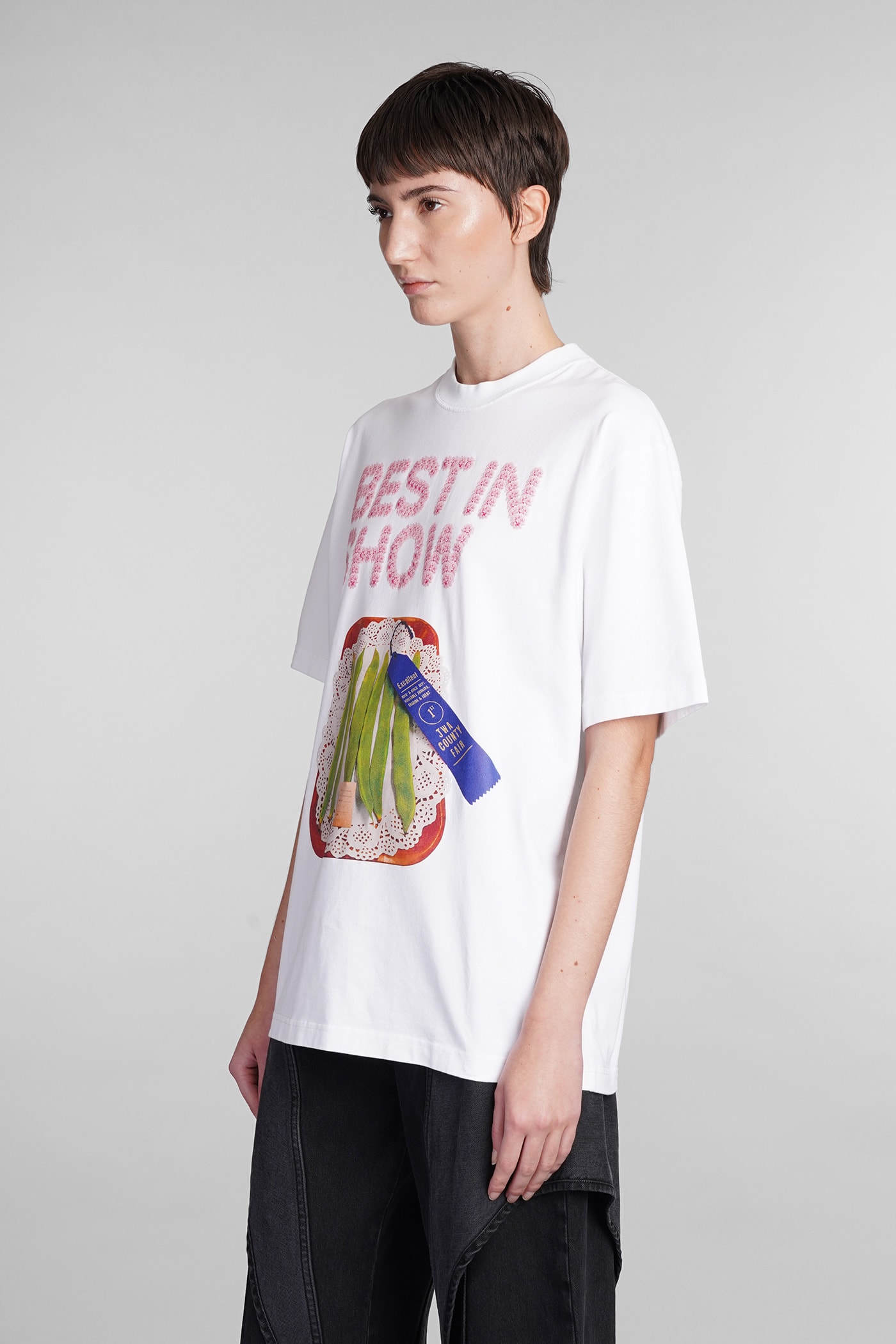 Tシャツ・カットソー JW ANDERSON Men Long Tops JT0277 PG1510001 White JW Anderson Long-sleeve t-shirts for Men | Online Sale up to