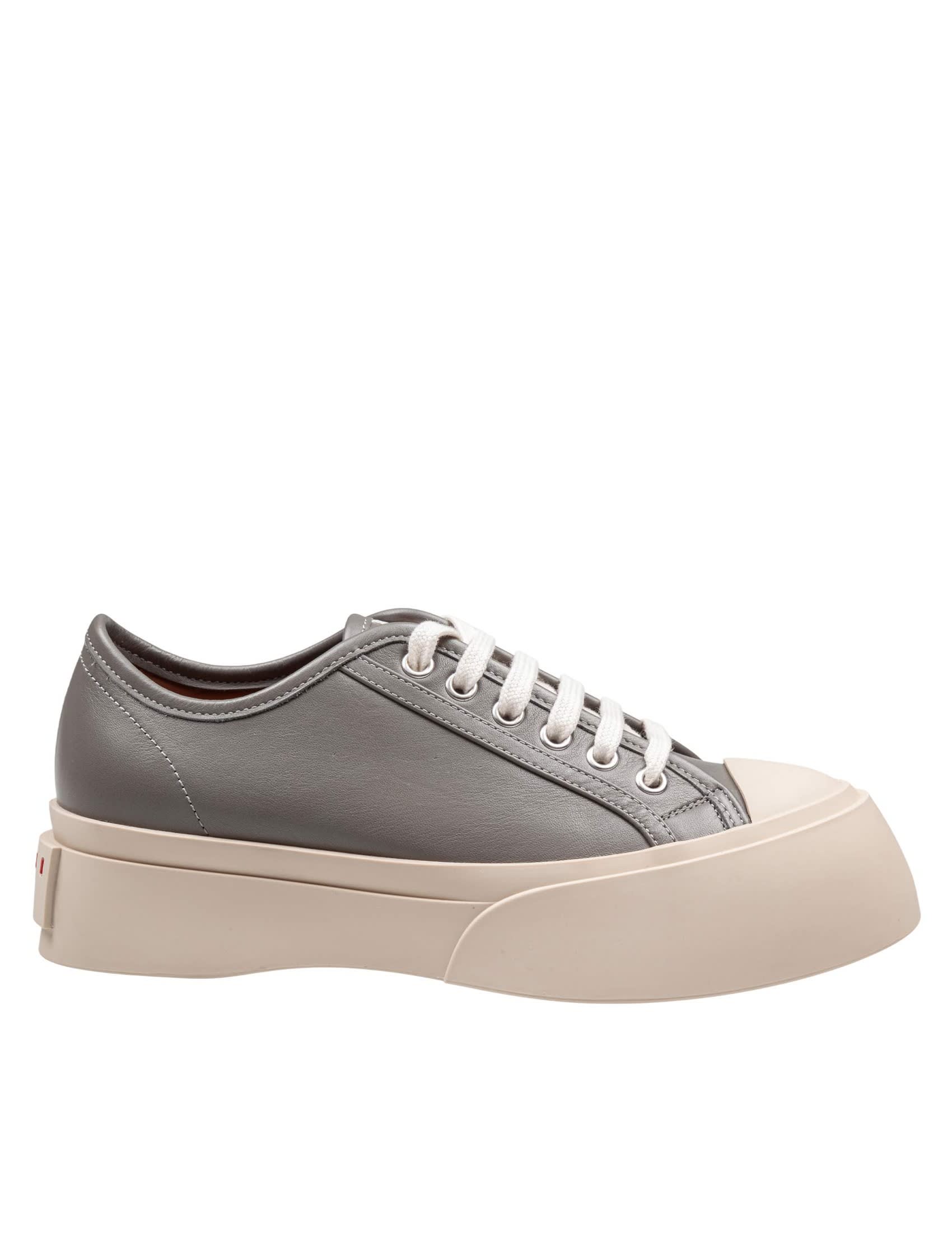 【送料&関税込】Marni Pablo Sneakers In Nappa Color Grey Marni Pablo Sneakers In Nappa Color Grey | italist