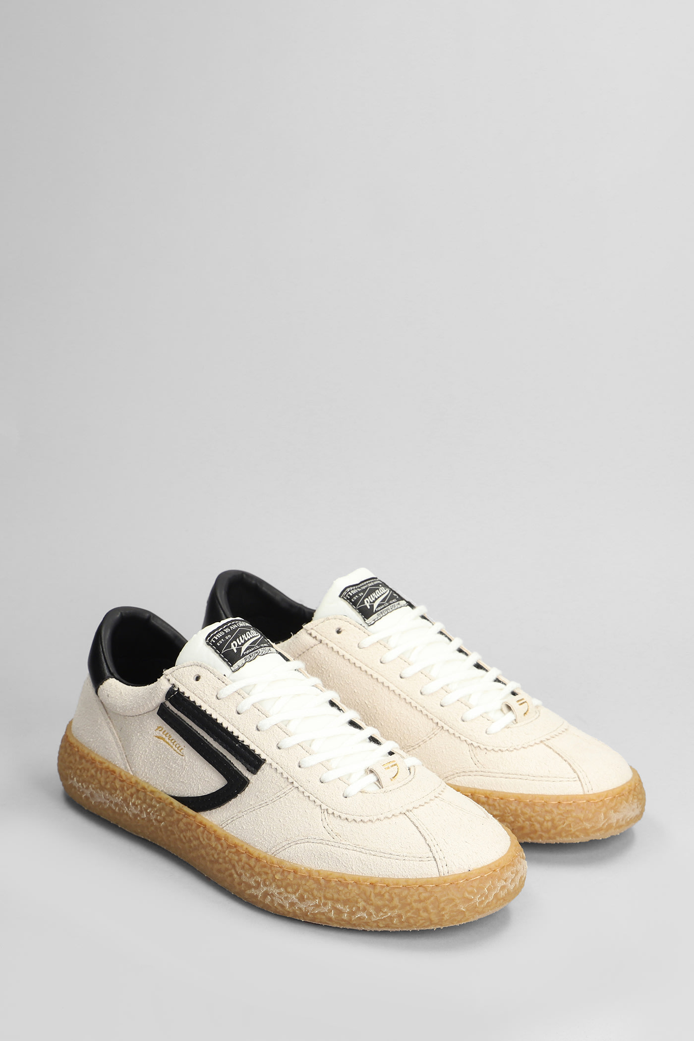 スニーカー PURAAI FW22 CREAM SNEAKER (CREMA_BEIGE) Puraai Cream Sneakers - Beige - Women | CREMABEIGE | thebs.com