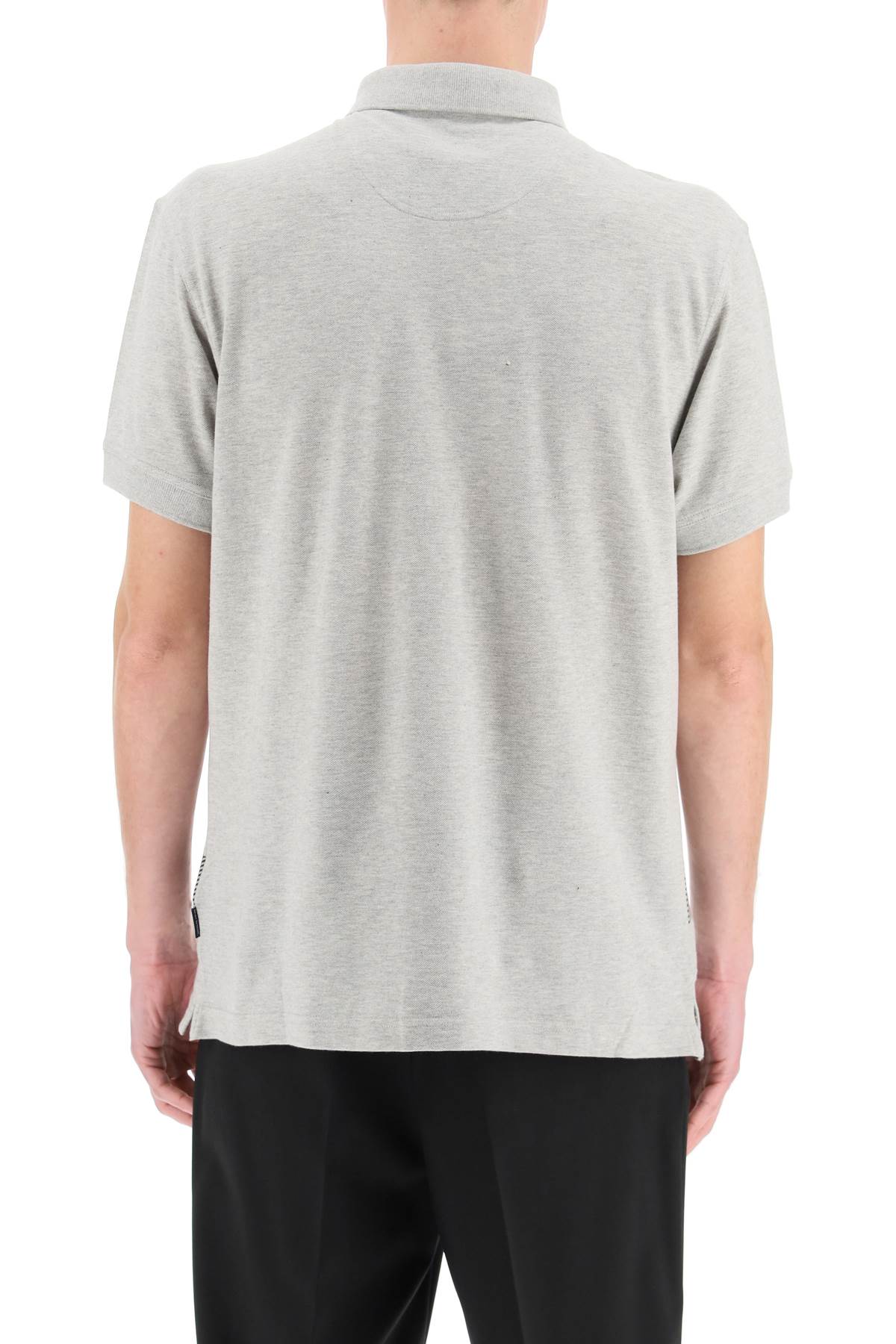 Tシャツ・カットソー Barbour SS25 BLAINE POLO MIDLAYERS (MML1117 MML GY52) Blaine Polo Shirt GY52 Grey Marl | Barbour | EQVVS