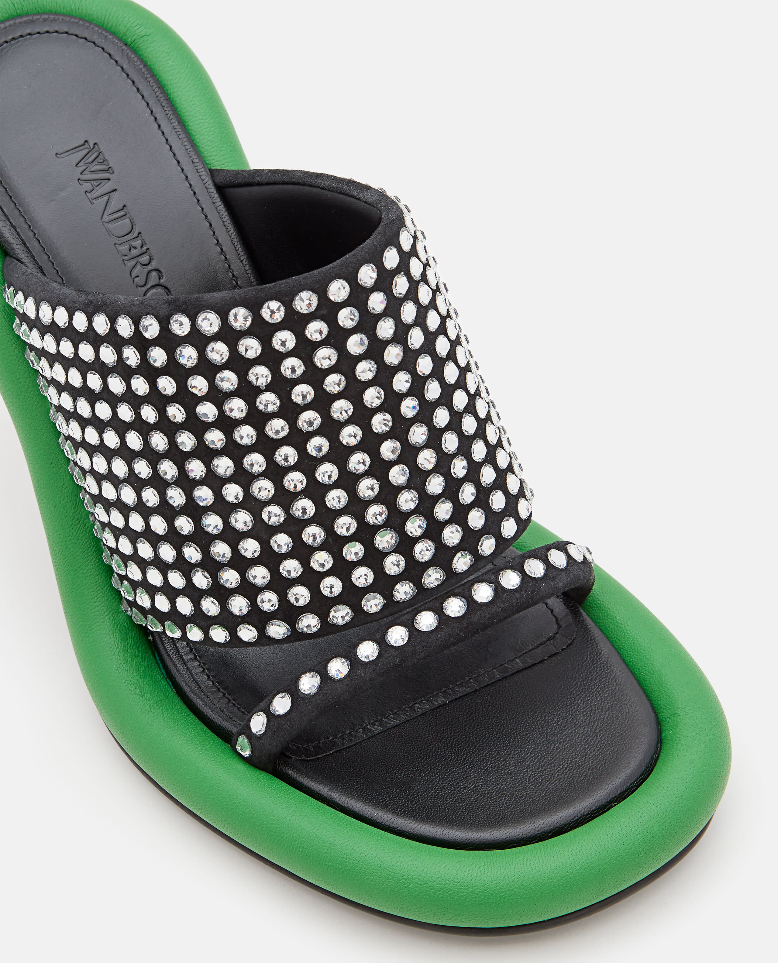 【送料&関税込】J.W. Anderson 90mm Bumper Strass Mules J.W. Anderson 90mm Bumper Strass Mules JW Anderson