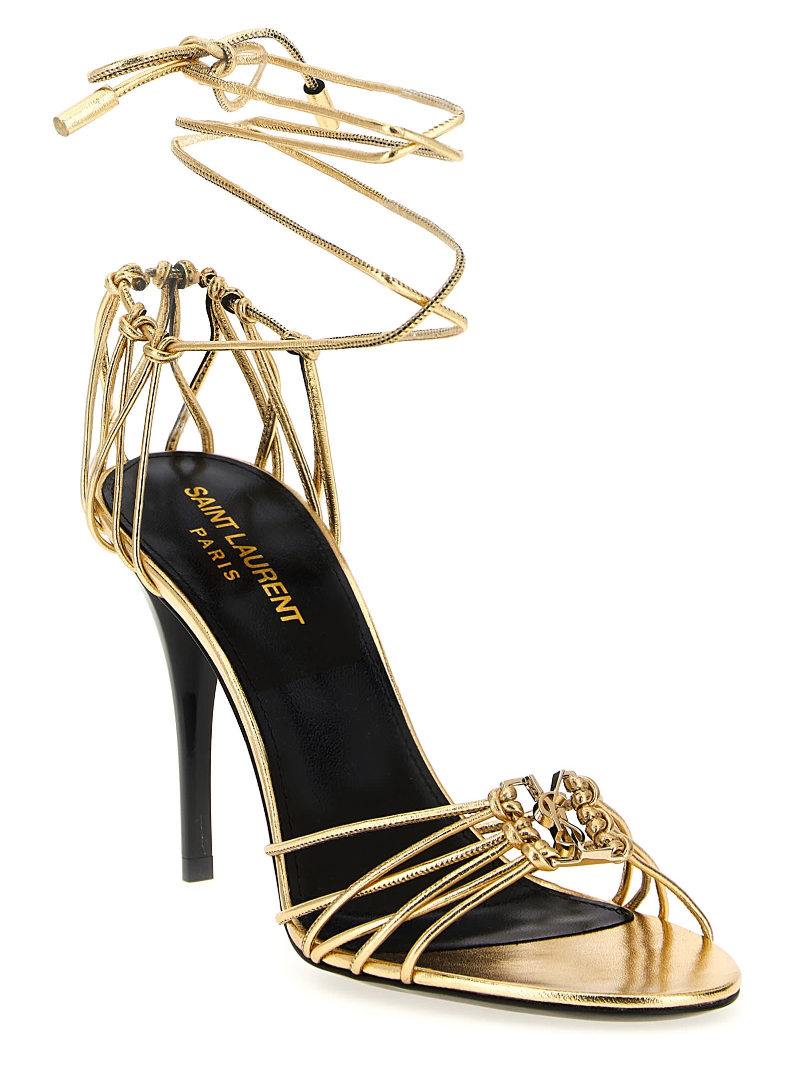 サンローラン　サンダル　39 Sandals | SAINT LAURENT | NET-A-PORTER