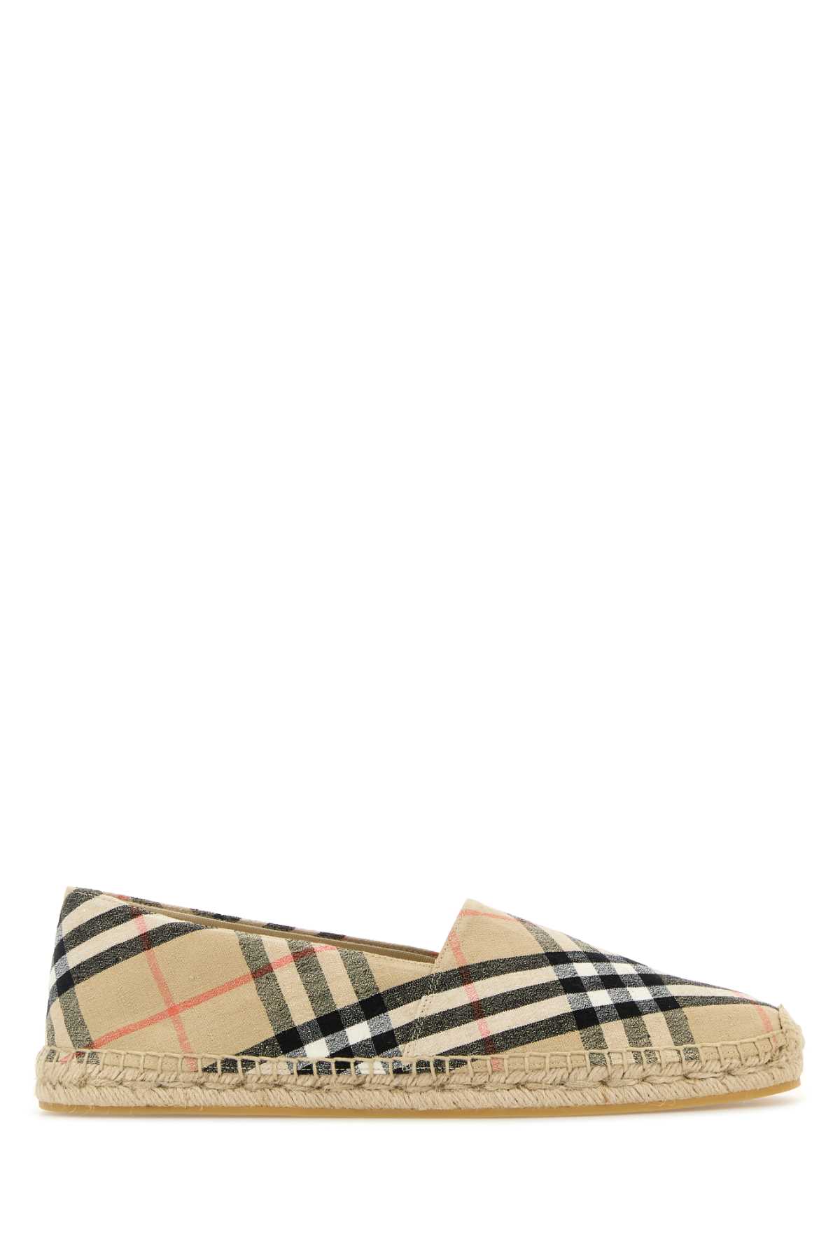 サンダル・ミュール BURBERRY Embroidered Canvas Espadrilles Burberry Embroidered Canvas Espadrilles | italist