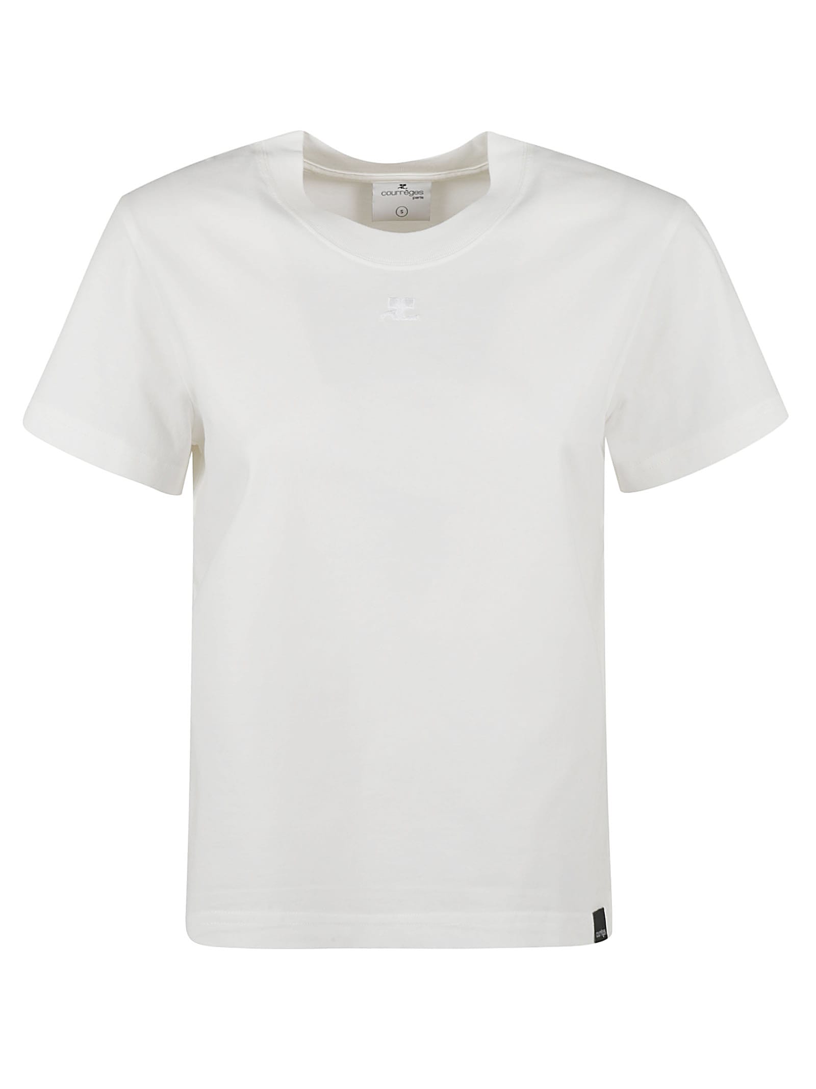 Courrèges Round Neck T-shirt | italist