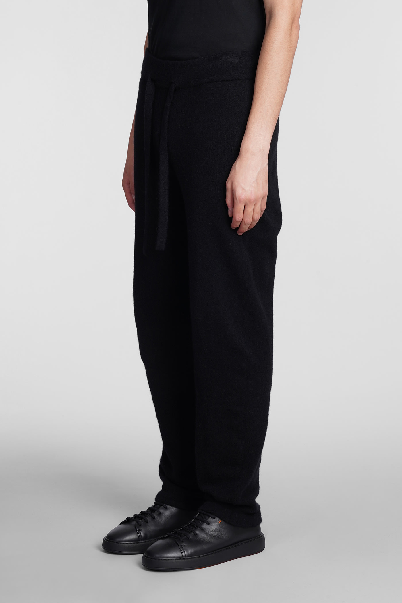 Roberto Collina Pants In Black Wool | italist