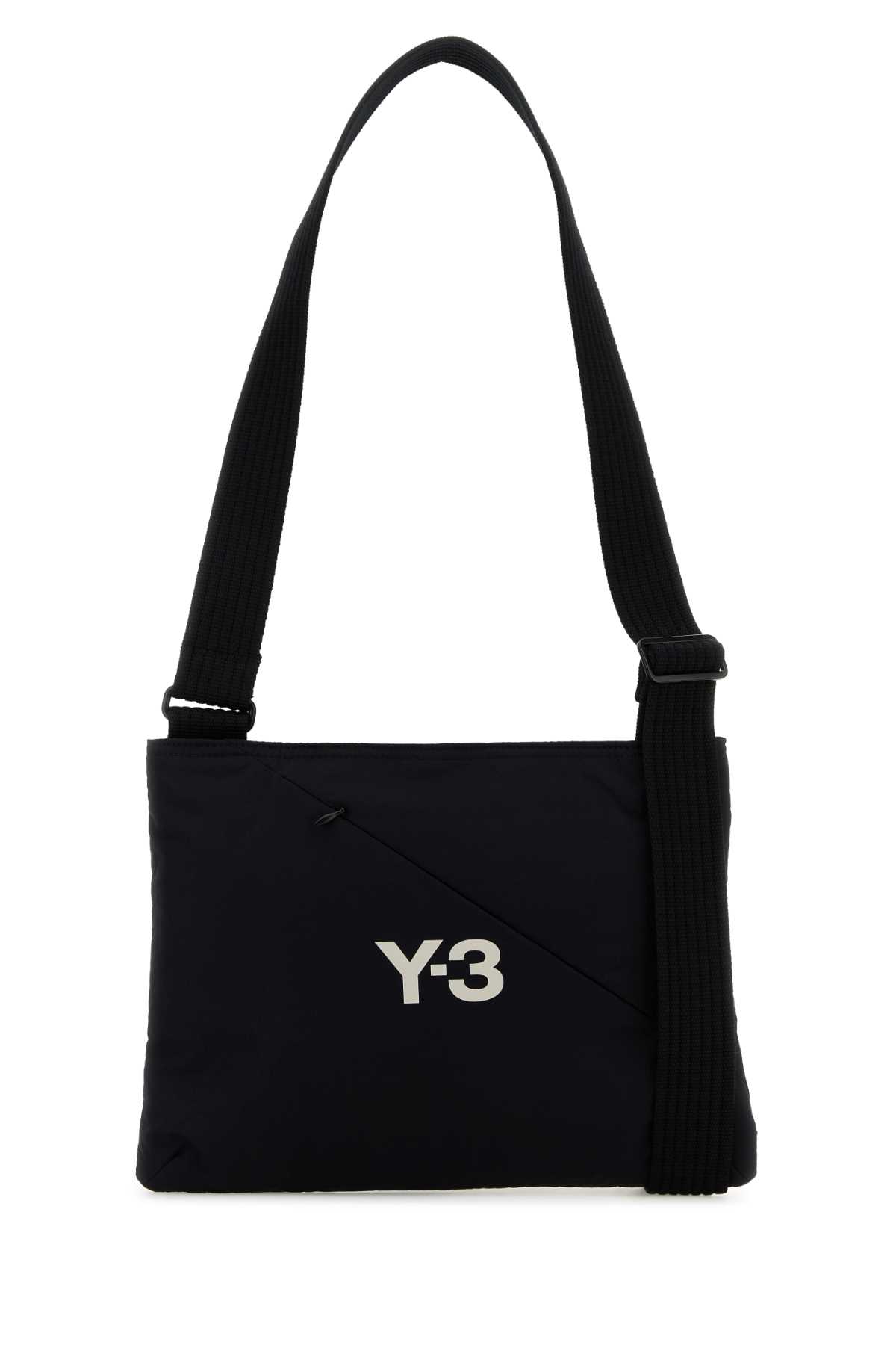 Y-3 Black Fabric Sacoche Crossbody Bag | italist