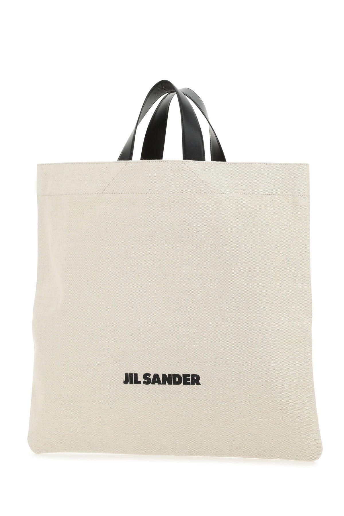 【関税&送料込】Jil Sander Sand Canvas Shopping Bag Jil Sander Sand Canvas Shopping Bag | italist