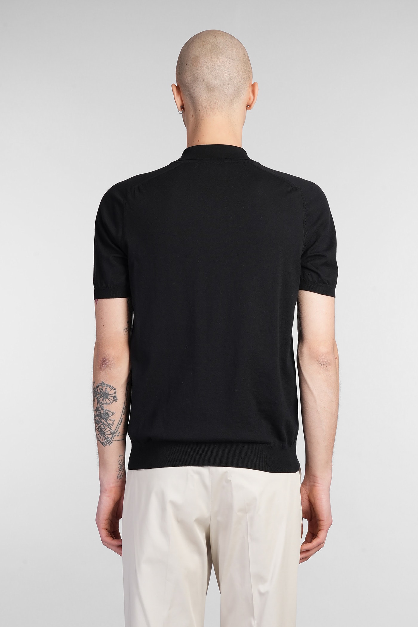 パーカー・フーディ ROBERTO COLLINA Men Polo Shirts RB20424 NERO BLACK パーカー・フーディ ROBERTO COLLINA Men Polo Shirts RB20424