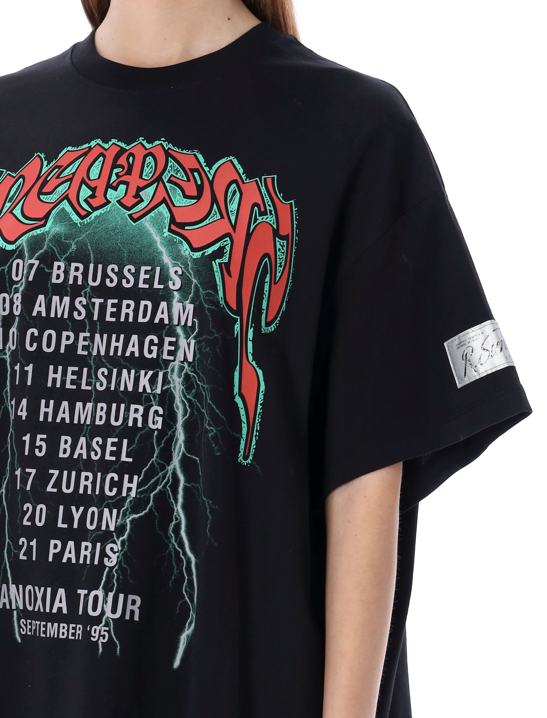 T-shirts RAF SIMONS Big Fit T-Shirt Sreapers Black | Footshop