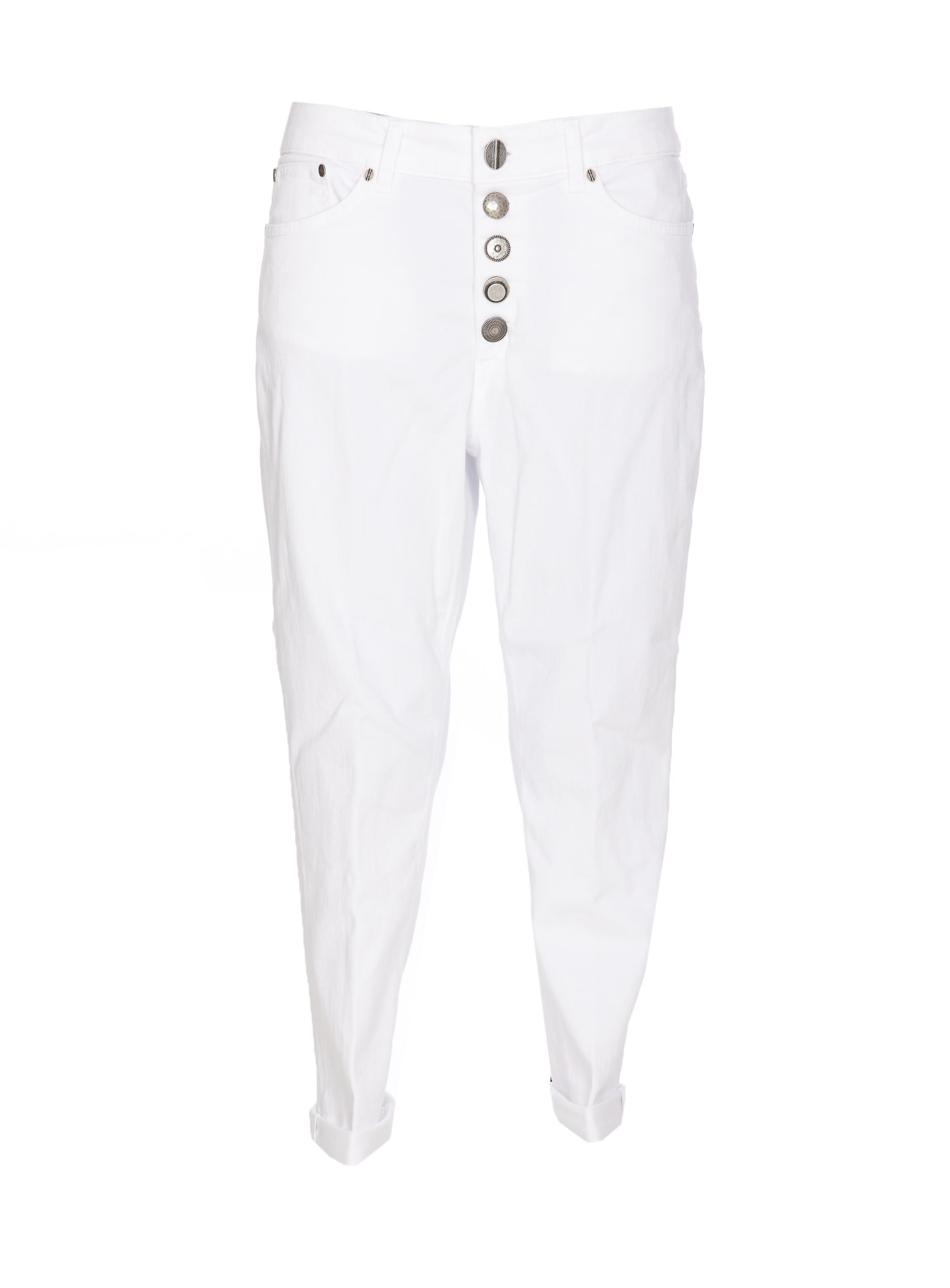 Dondup White Jeans | italist