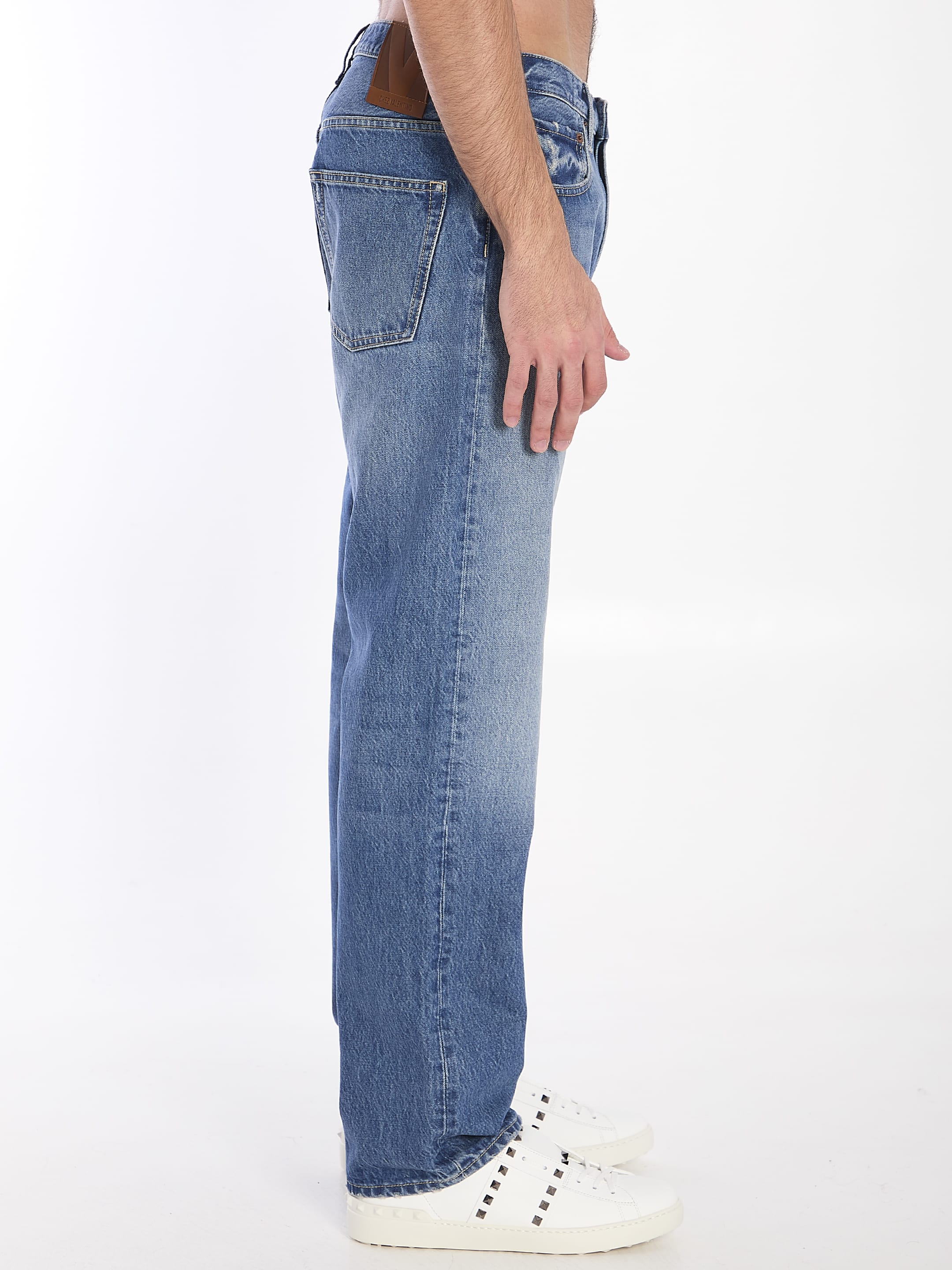 【関税＆送料込み】Valentino Garavani Denim Trousers Valentino Garavani Denim Trousers | italist