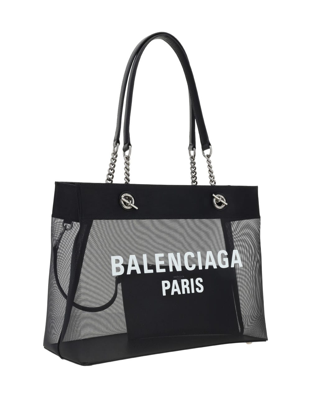 【送料&関税込】Balenciaga Logo Mesh Tote Balenciaga Duty Free Mesh Tote Bag | italist