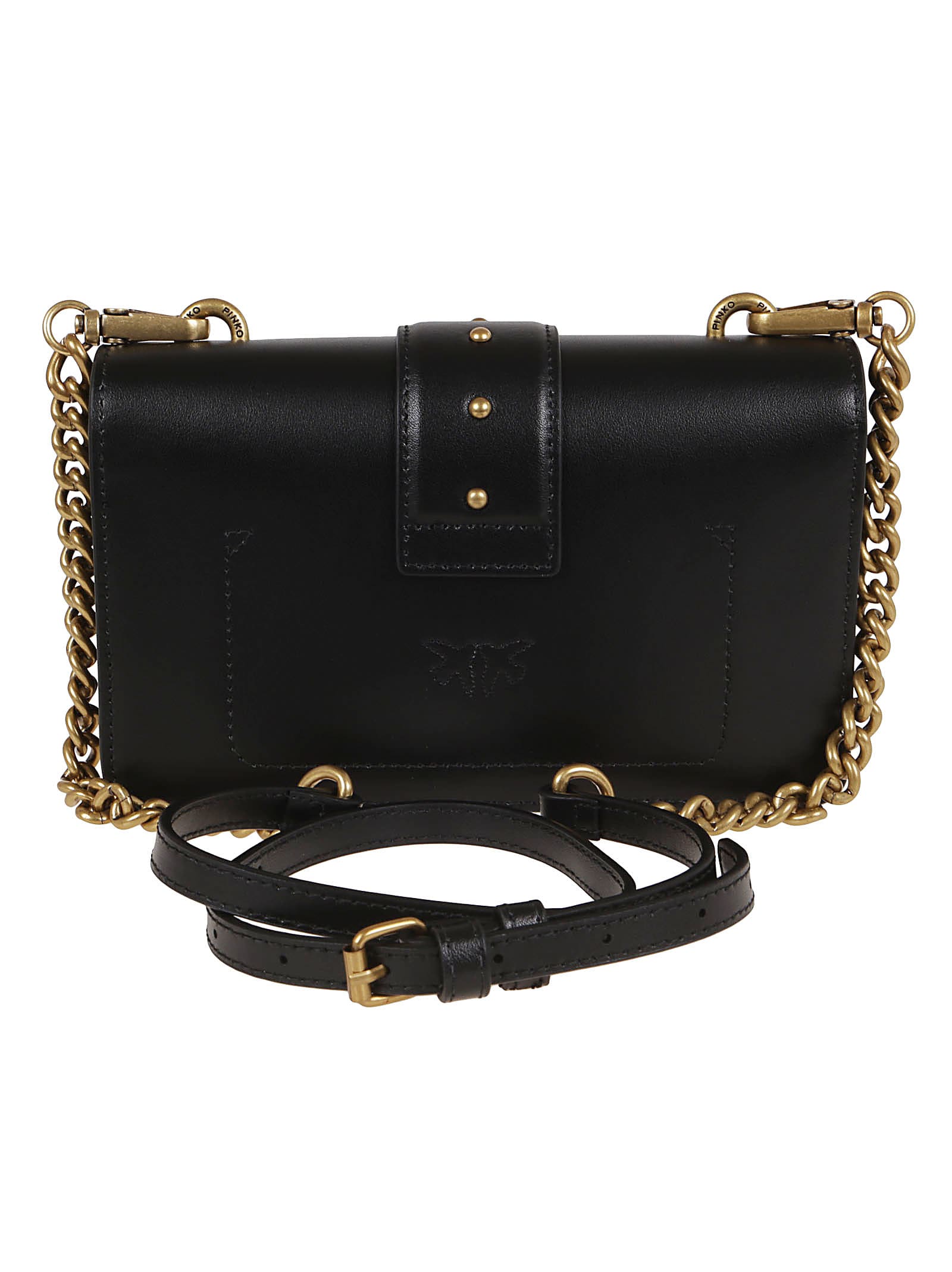 PINKO 105146A2LONELSONI12 関税送料込 Pinko Love One Mini Cl Vitello Seta | italist
