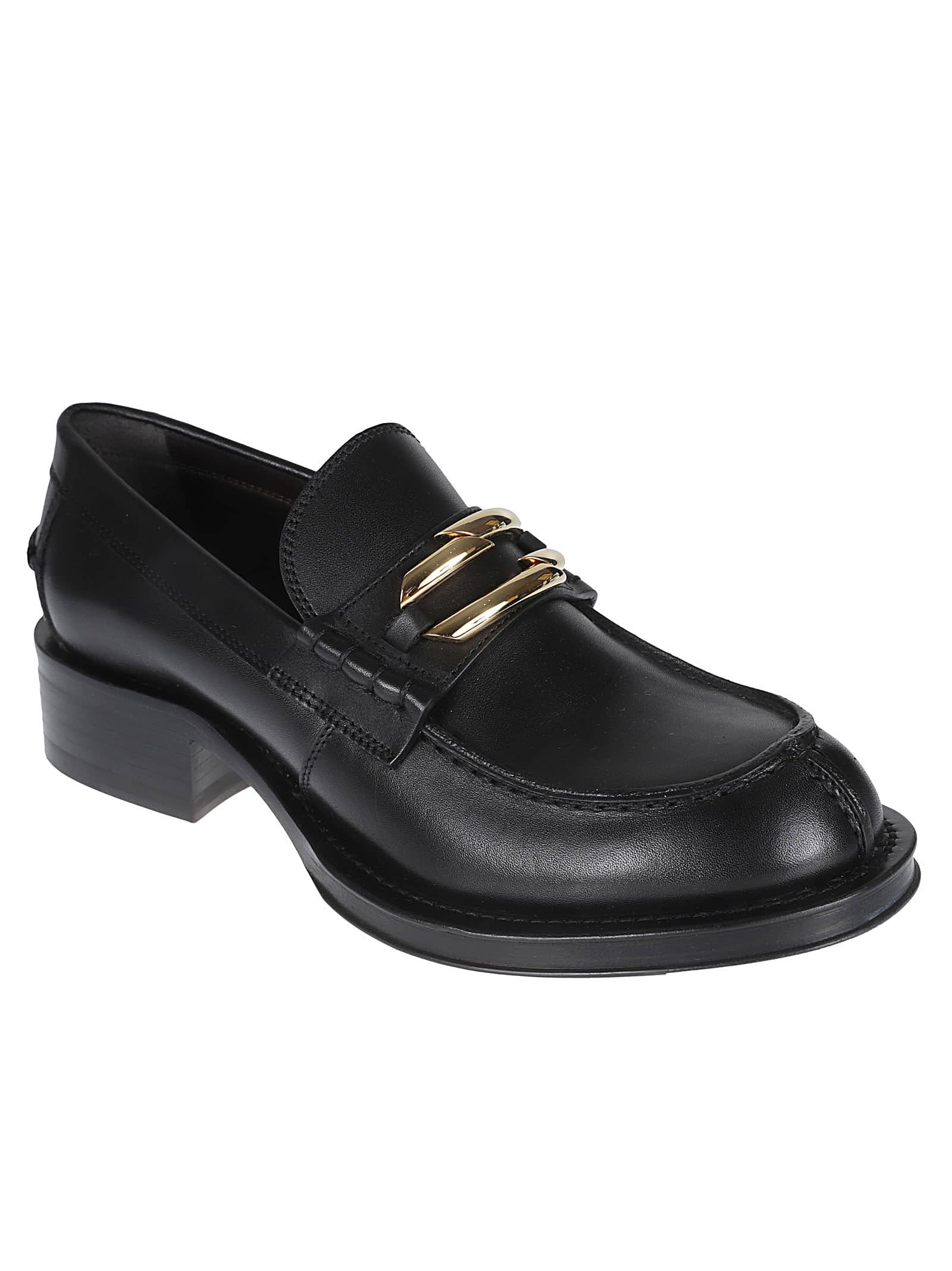 【関税&送料込】Lanvin Black Leather Medley Loafers Lanvin Black Leather Medley Loafers | italist