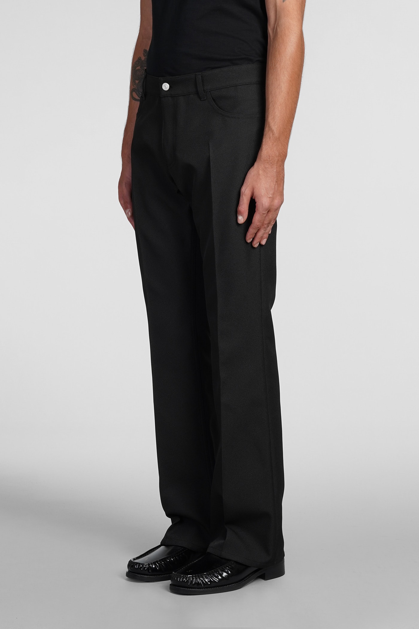 【関税&送料込】Courreges Black Stretch Polyester Blend Scus Courreges Tank Top Polyester in Black for Men | Lyst