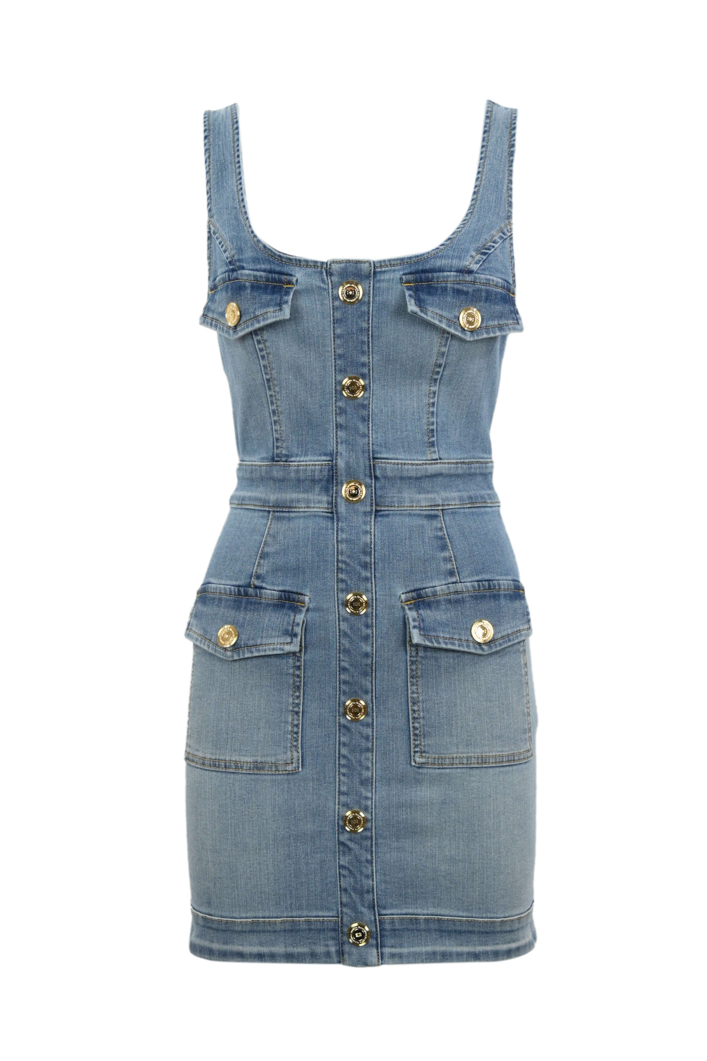 denim dress