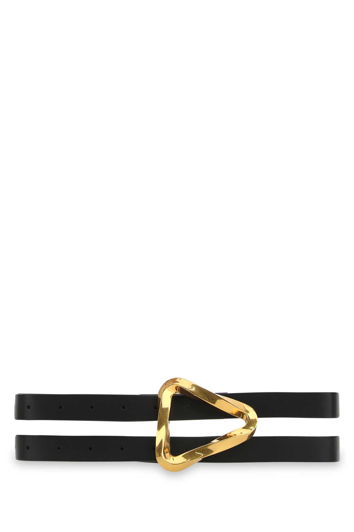 ベルト BOTTEGA VENETA BLACK LEATHER GRASP BELT Bottega Veneta Black Leather Grasp Belt | italist