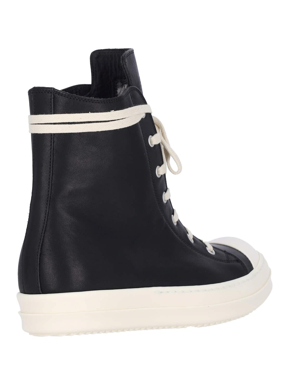 関税送料込★RICK OWENS☆ハイ ヌバック スニーカー RICK OWENS リックオウエンス メンズ ヌバック スニーカー (RICK