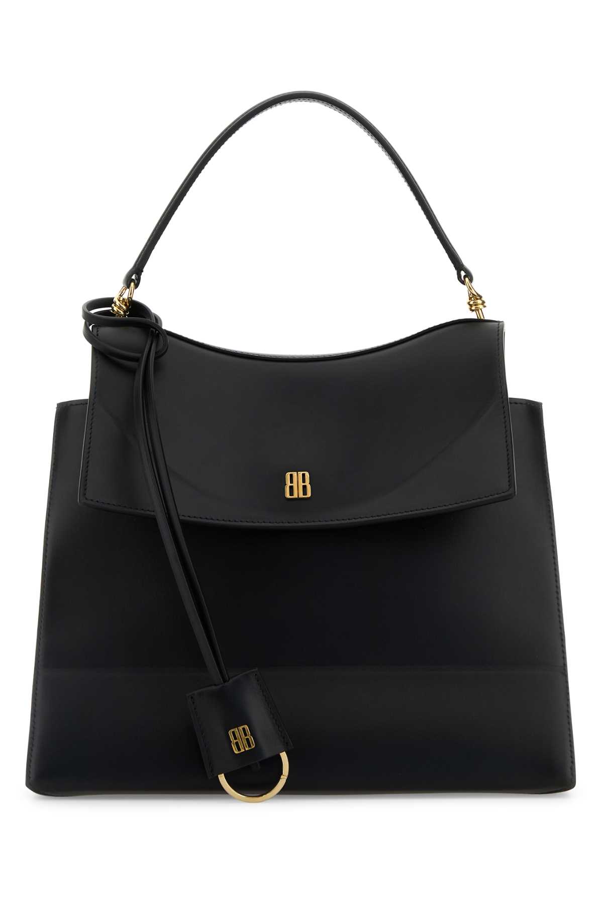 【送料&関税込】Balenciaga Black Leather Medium Nano Handbag Balenciaga Black Leather Medium Nano Handbag | italist
