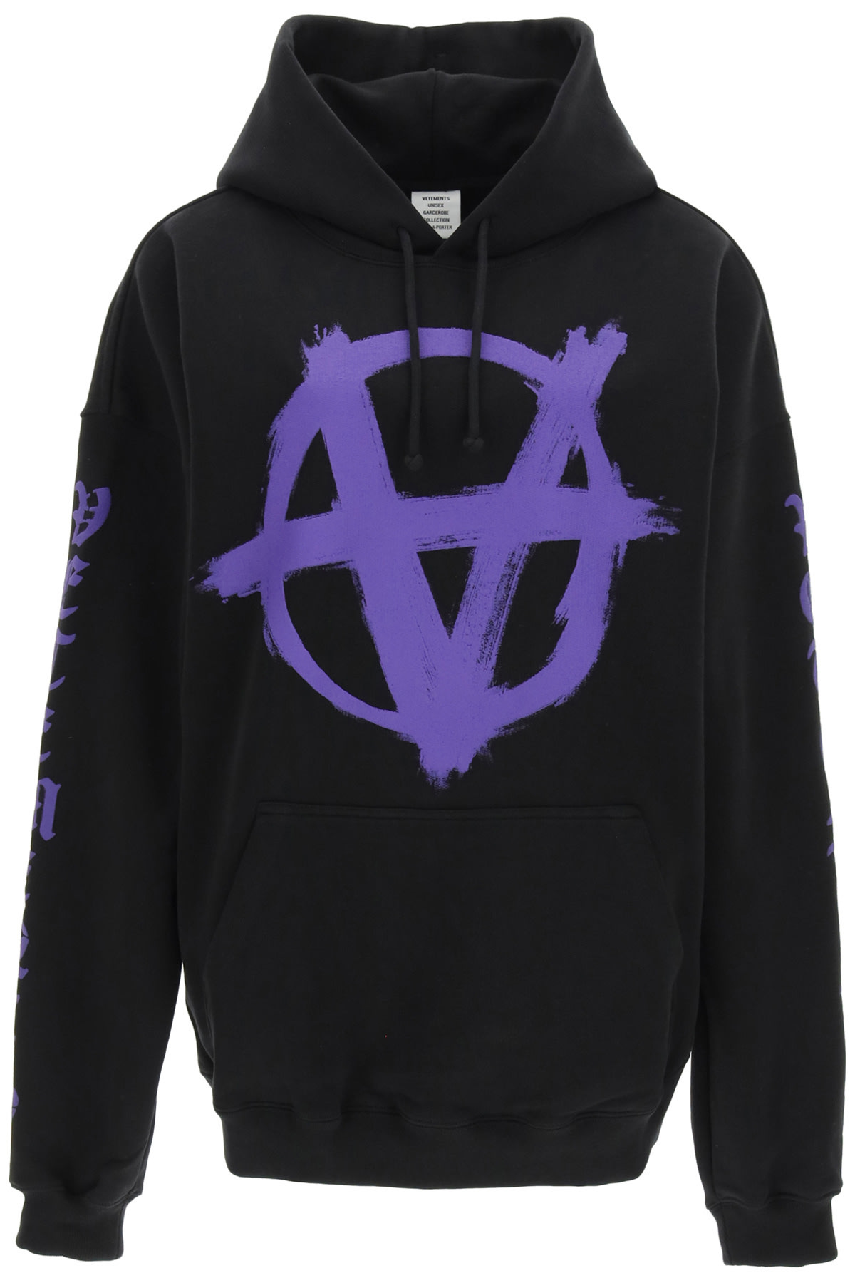 VETEMENTS Anarchy Gothic Logo Hoodie | italist