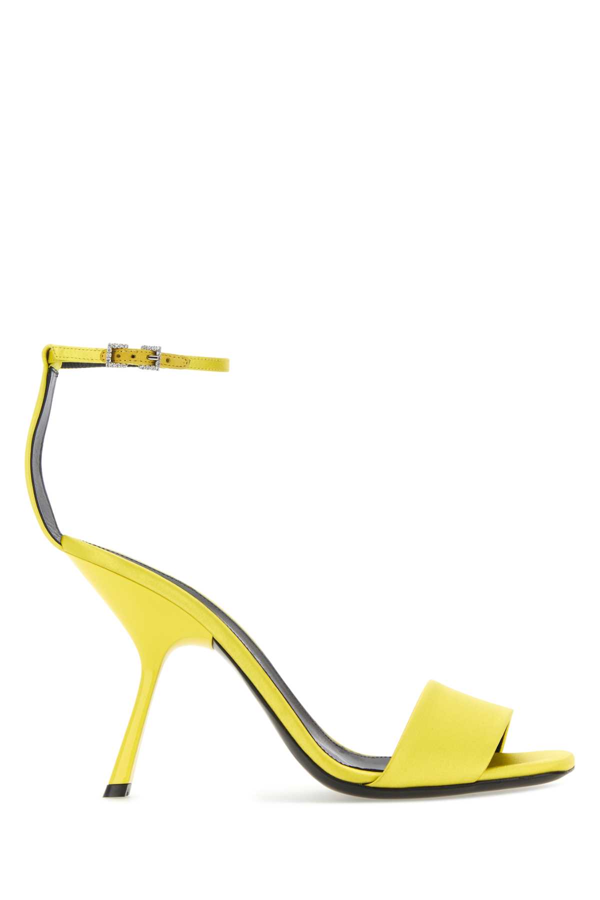 【関税&送料込】Sergio Rossi Yellow Satin Sandals Sergio Rossi Yellow Satin Sandals | italist