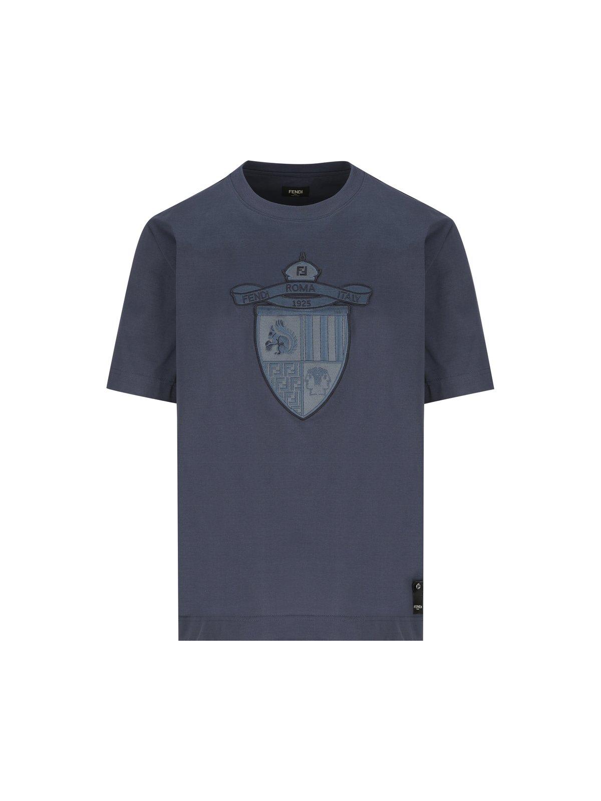 【関税込み】fendi FENDI CREST' T-SHIRT T-Shirt Cotton White | Fendi