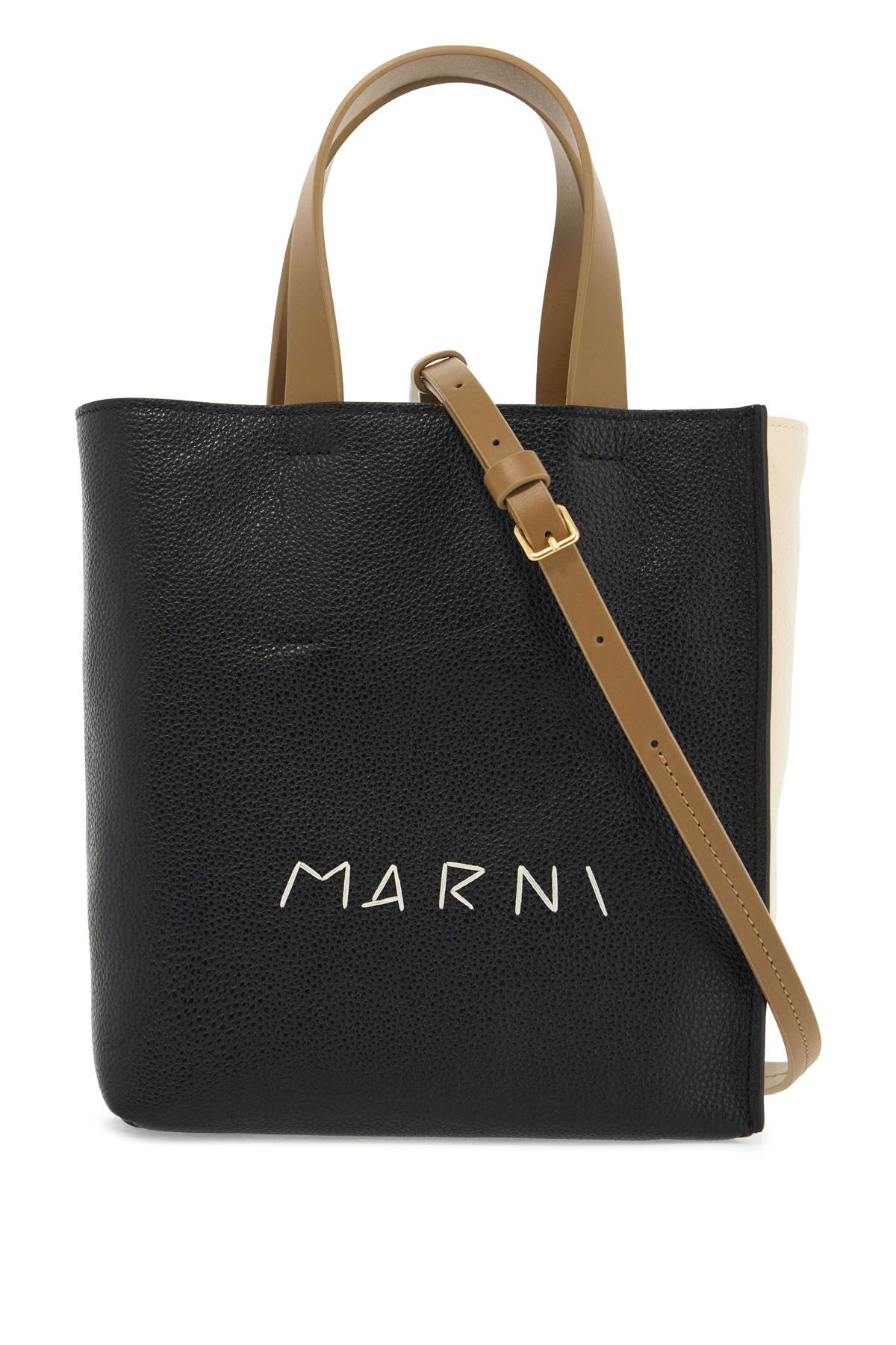 ハンドバッグ MARNI TWO-TONE LEATHER MINI MUSEO HANDBAG Marni Two-tone Leather Mini Museo Handbag | italist, ALWAYS