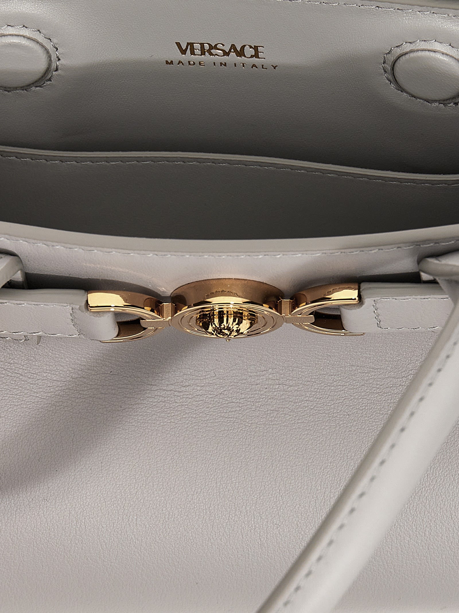 トートバッグ VERSACE 'Medusa '95' small shopping bag Gray 10131691A10795 Versace 'medusa '95' Small Shopping Bag | italist