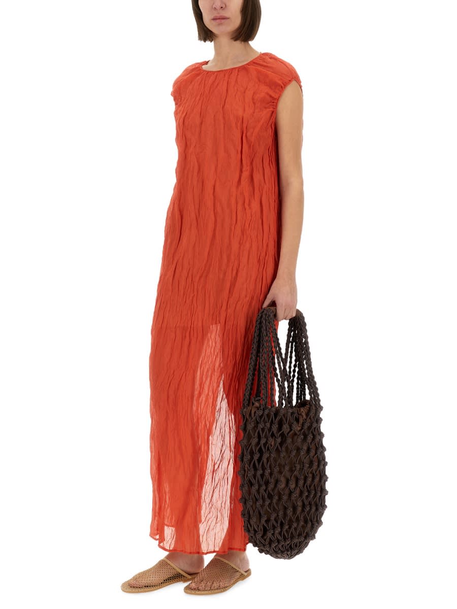 ワンピース ALYSI SS25 LLIC GAUZE LONGUETTE DRESS (105352 P5236CO) Alysi Metallic Gauze Longuette Dress | italist