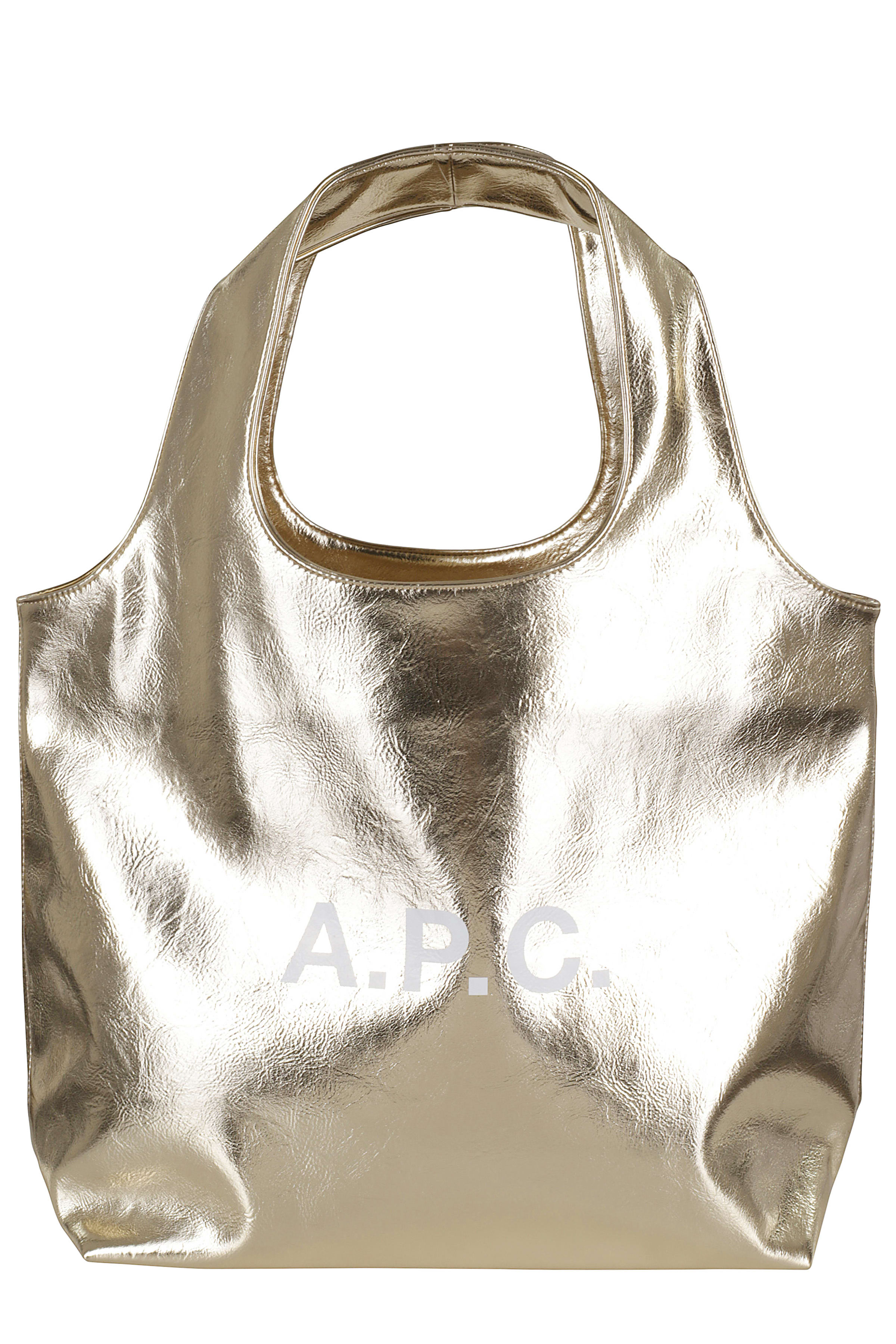 【関税込み】Ninon Shopper Bag - A.P.C. - Synthetic - Gold Ninon tote bag Nut brown | A.P.C.