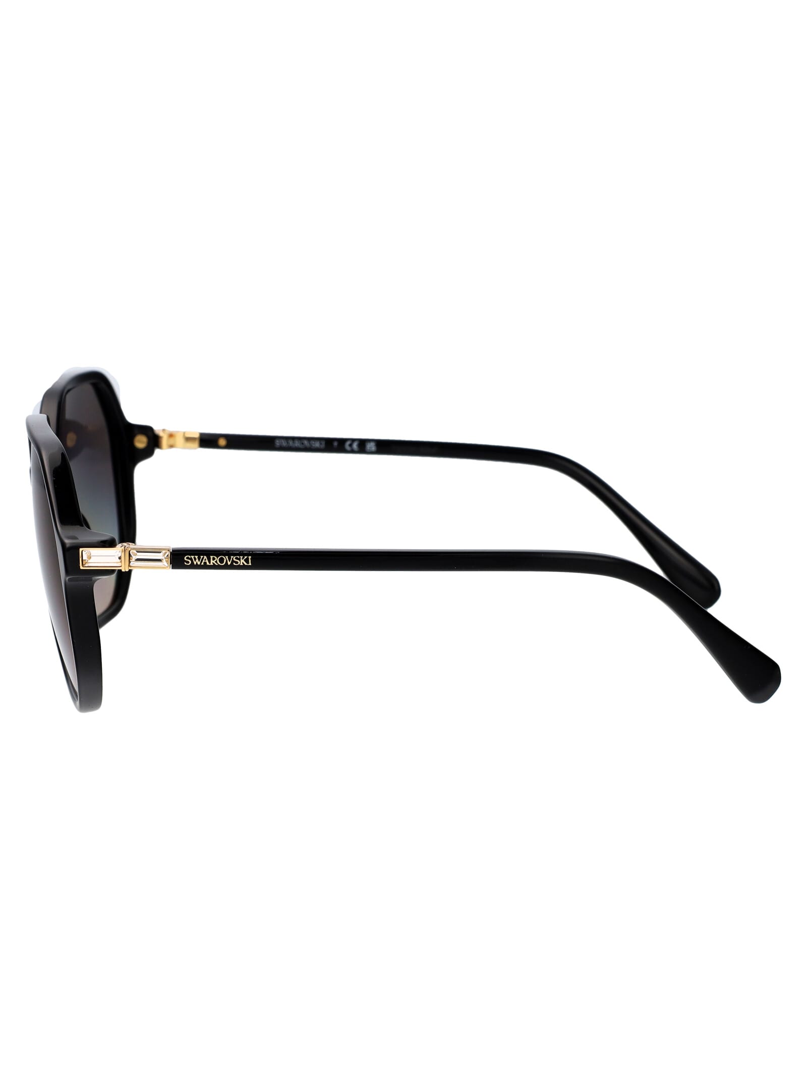 サングラス SWAROVSKI Woman Sunglasses Black 0SK6003 100111 swarovski-sk-6003-100111.jpg
